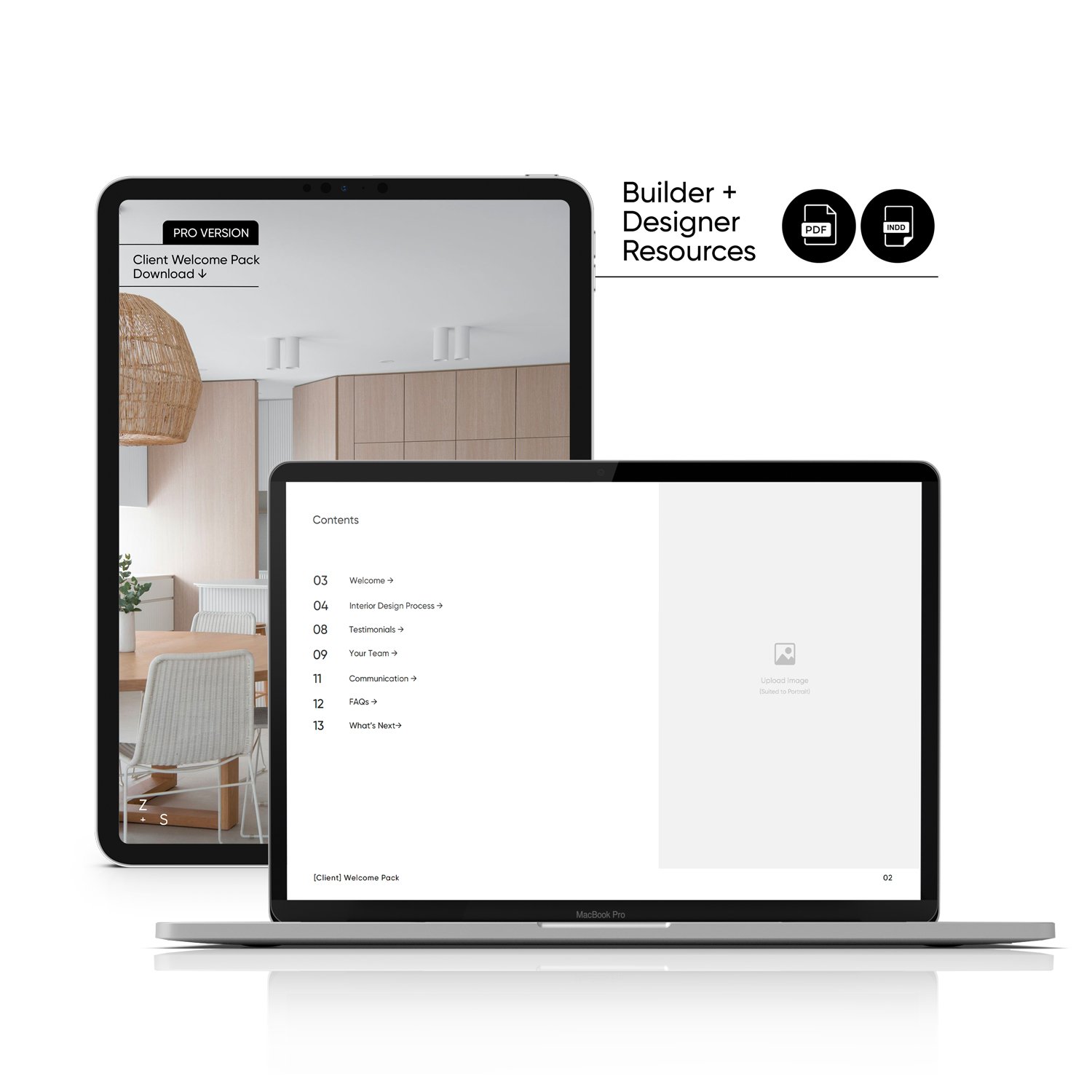 Client success bundle for interior designers, remodel contractors and builders