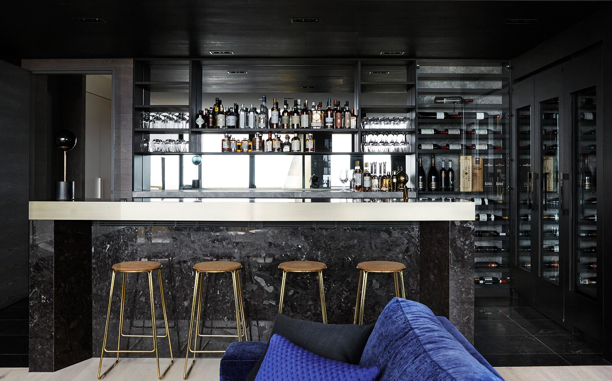 8 Home Bar Ideas That Raise The Bar | Minibar + At Home Bar Ideas — Zephyr  + Stone