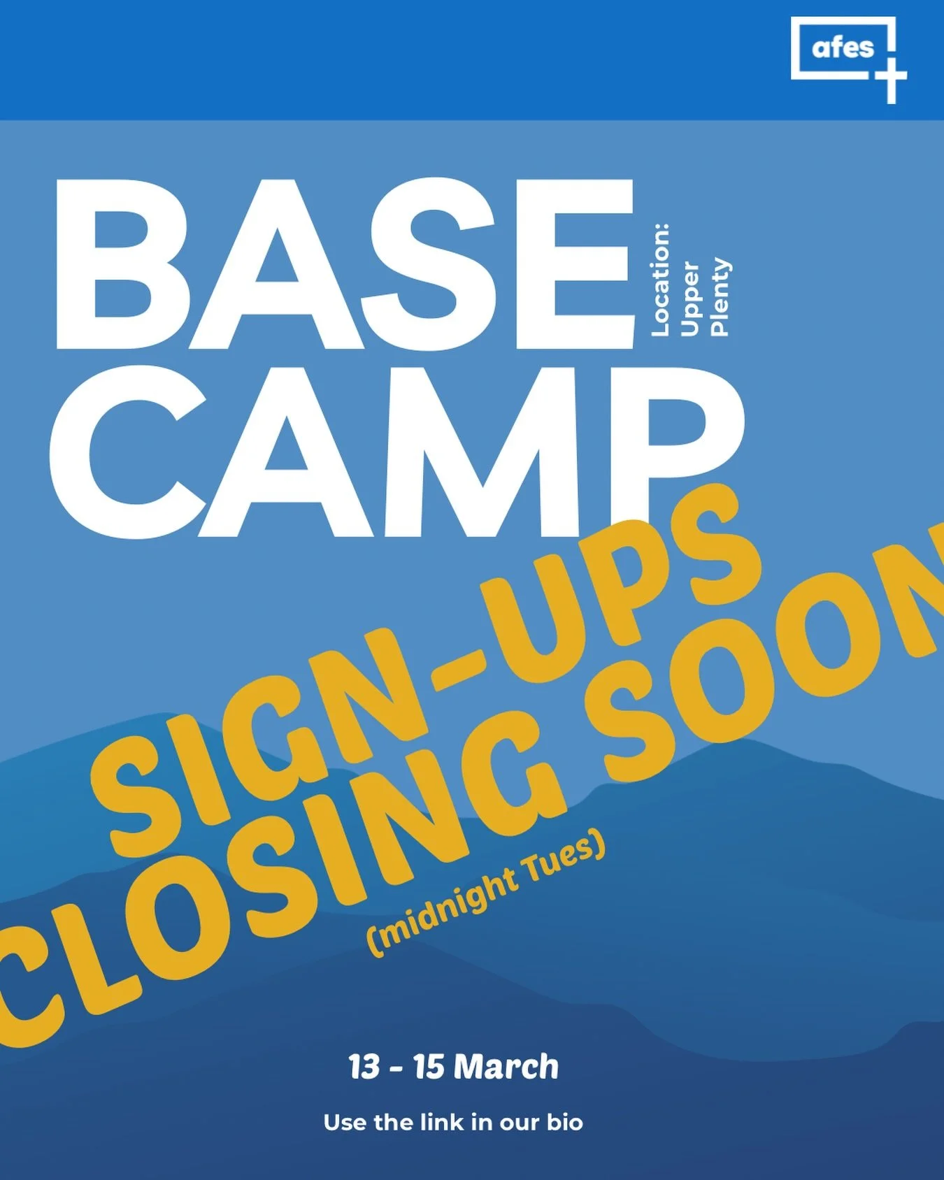 Come and enjoy a relaxed weekend with CU friends new &amp; old! Base Camp ⛰️ is all about connecting you to the people and mission of CU &ndash; so there will be games, seminars on hot topics for Uni students, prayer time, plenty of food, singing, te