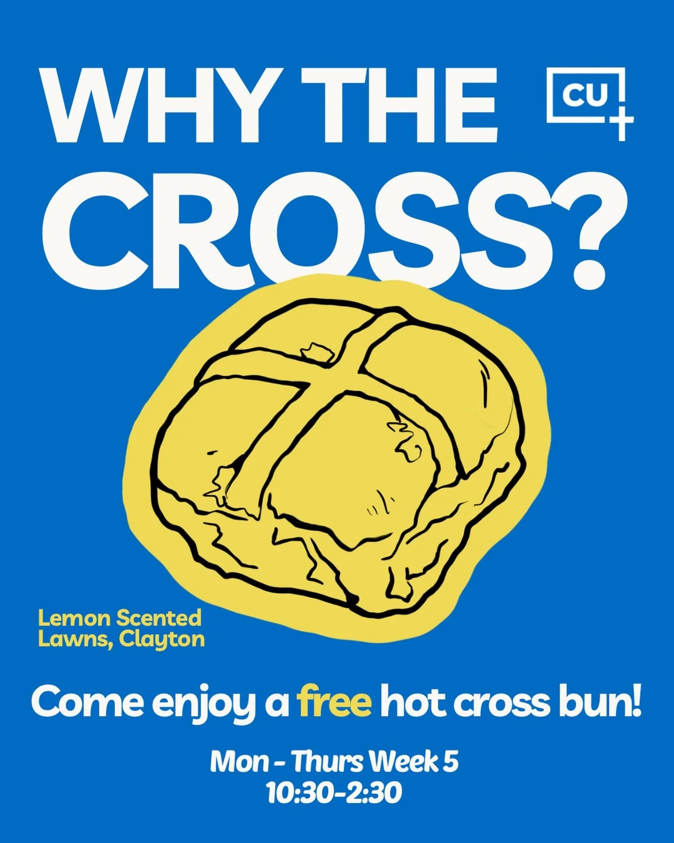 The cross on the Hot Cross Bun is not merely a decorative design, it is in fact representative of the cross that Jesus died on, on Good Friday over 2000 years ago, taking the punishment we deserve for our sins. But it doesn&rsquo;t end there! Three d