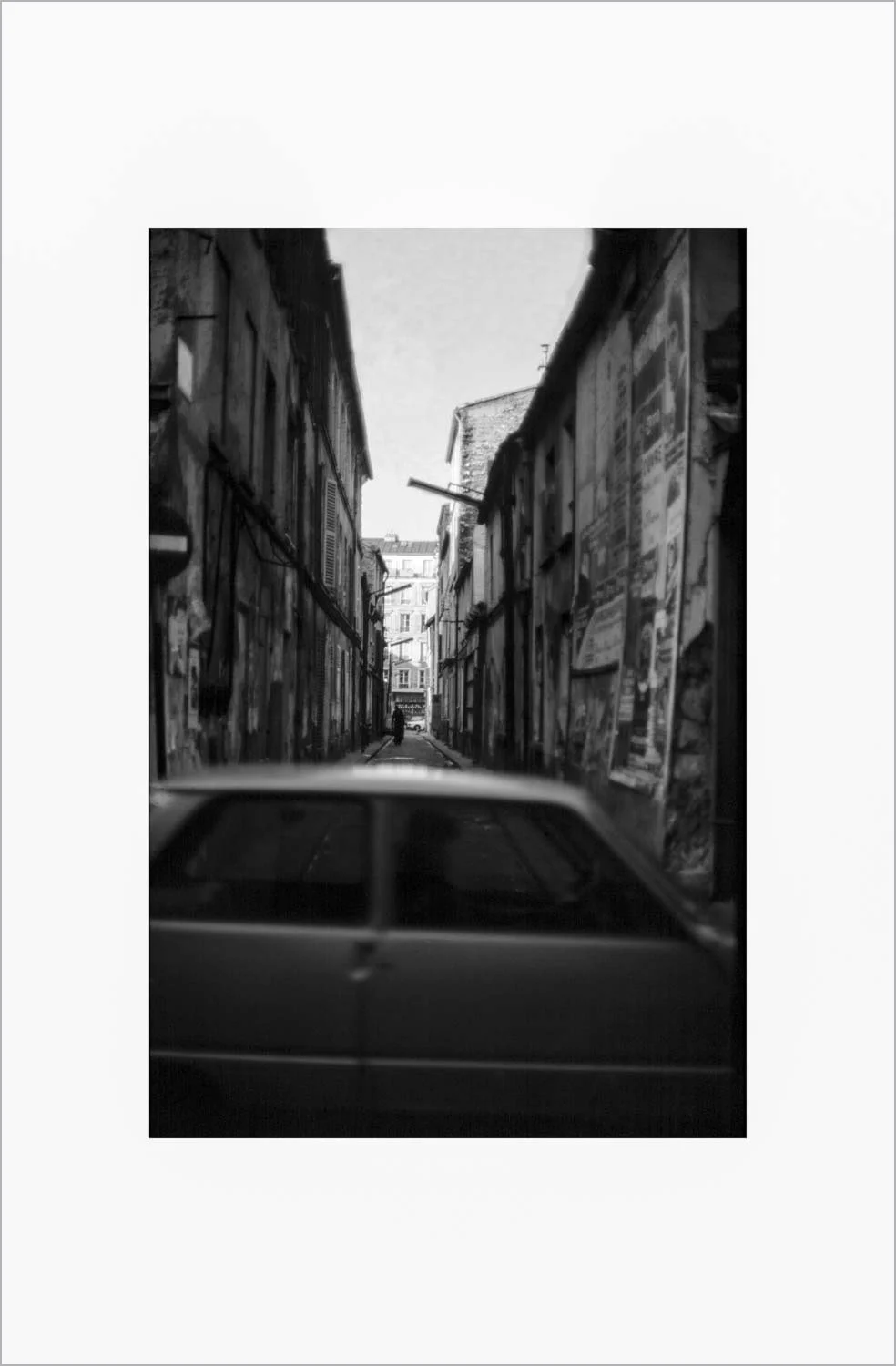 Towards the "triperie". digital print, edition 5, image size 60 x 40 cm