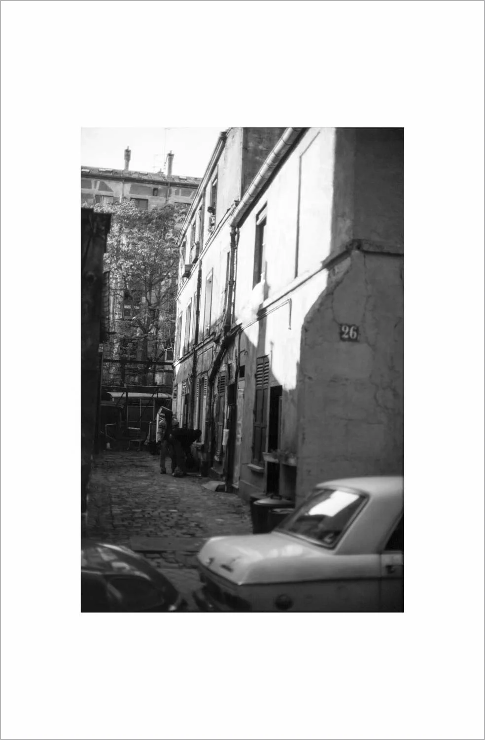 Courtyard II, digital print, edition 5, image size 60 x 40 cm