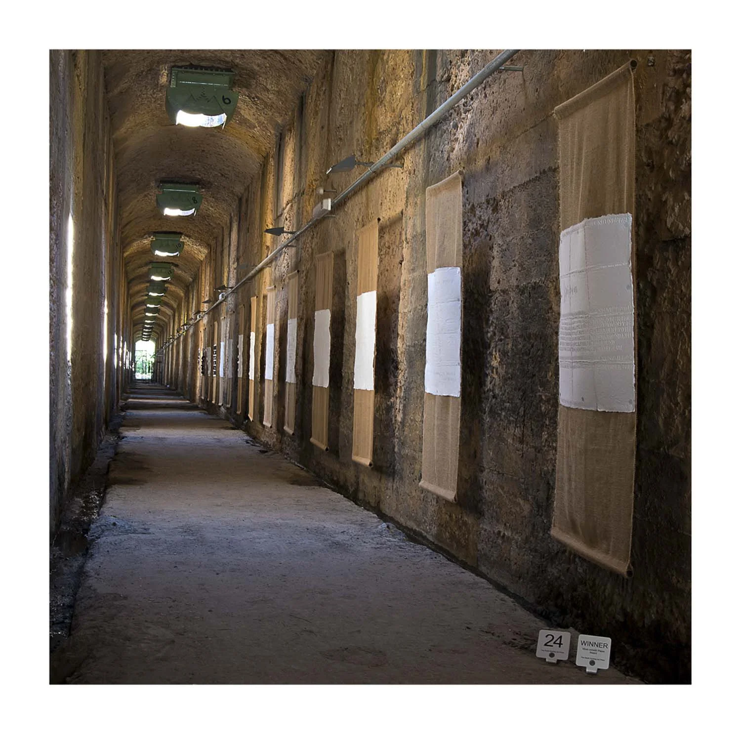 Installation in the coal loader tunnel