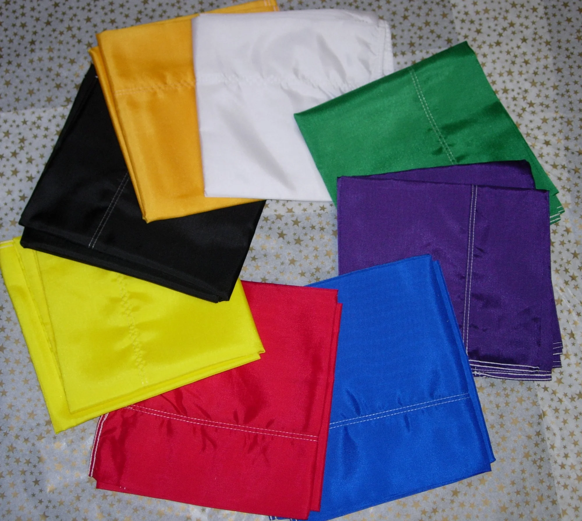 3 x 4 1/2 Nylon Rectangle Flags with Pole Pocket