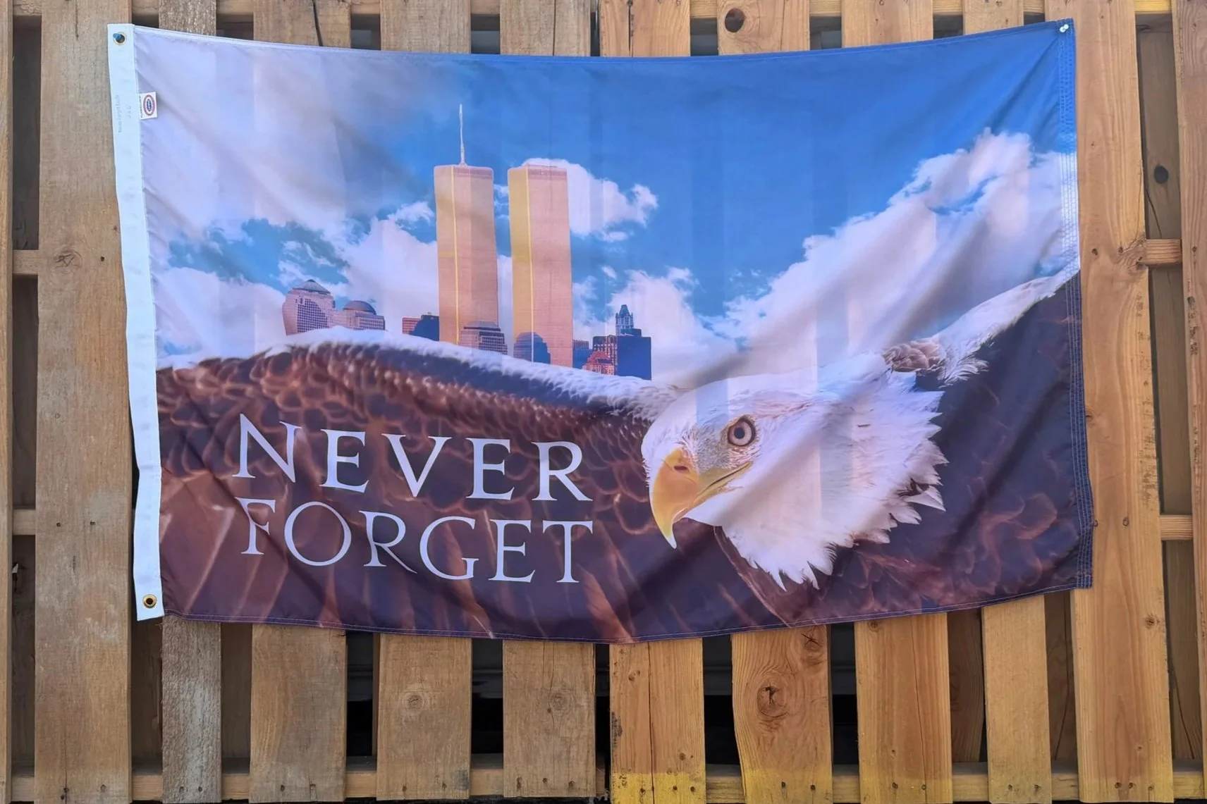9/11 Memorial Flags