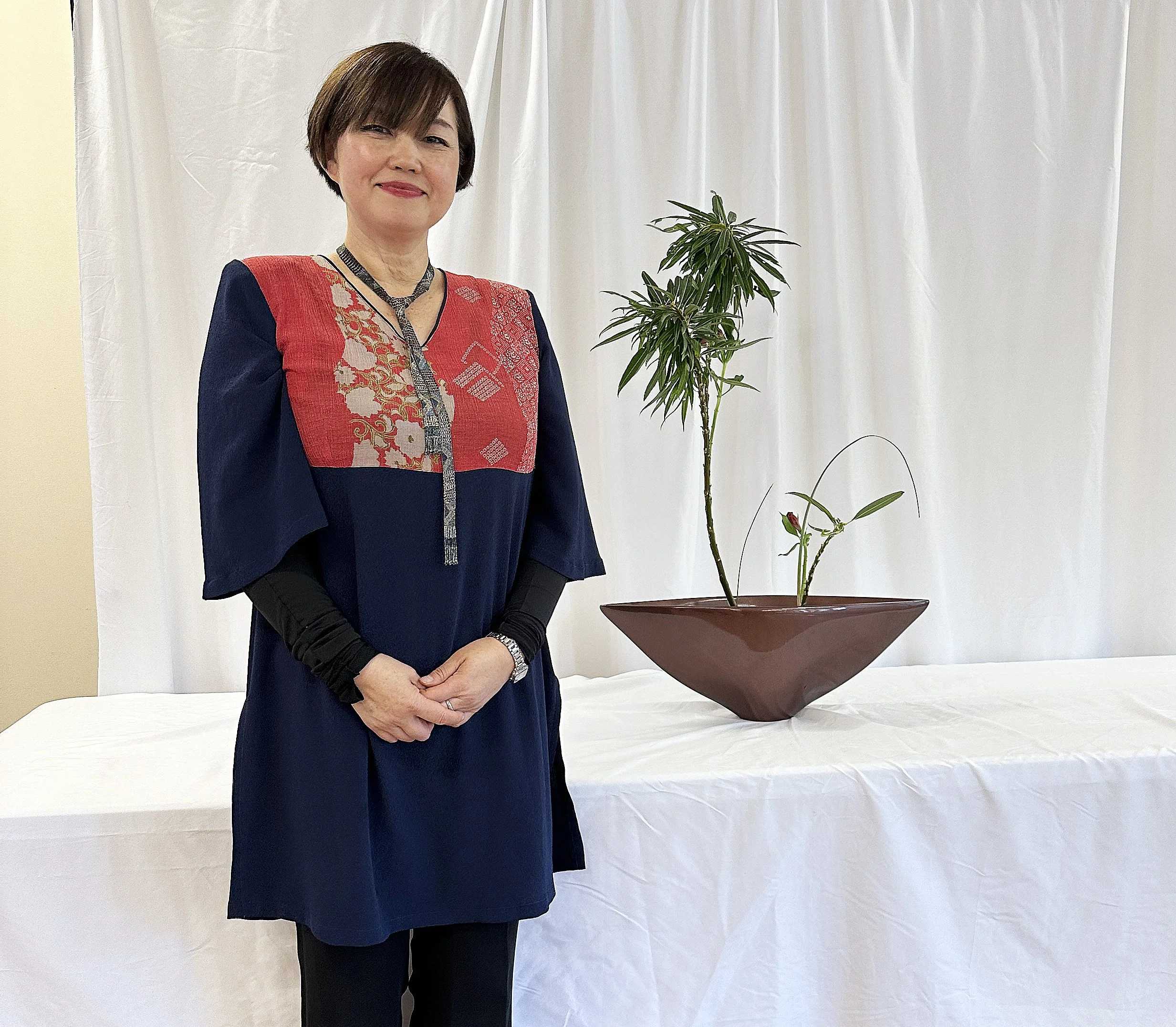 Sensei Mikako with shoka shimputai kabuwake