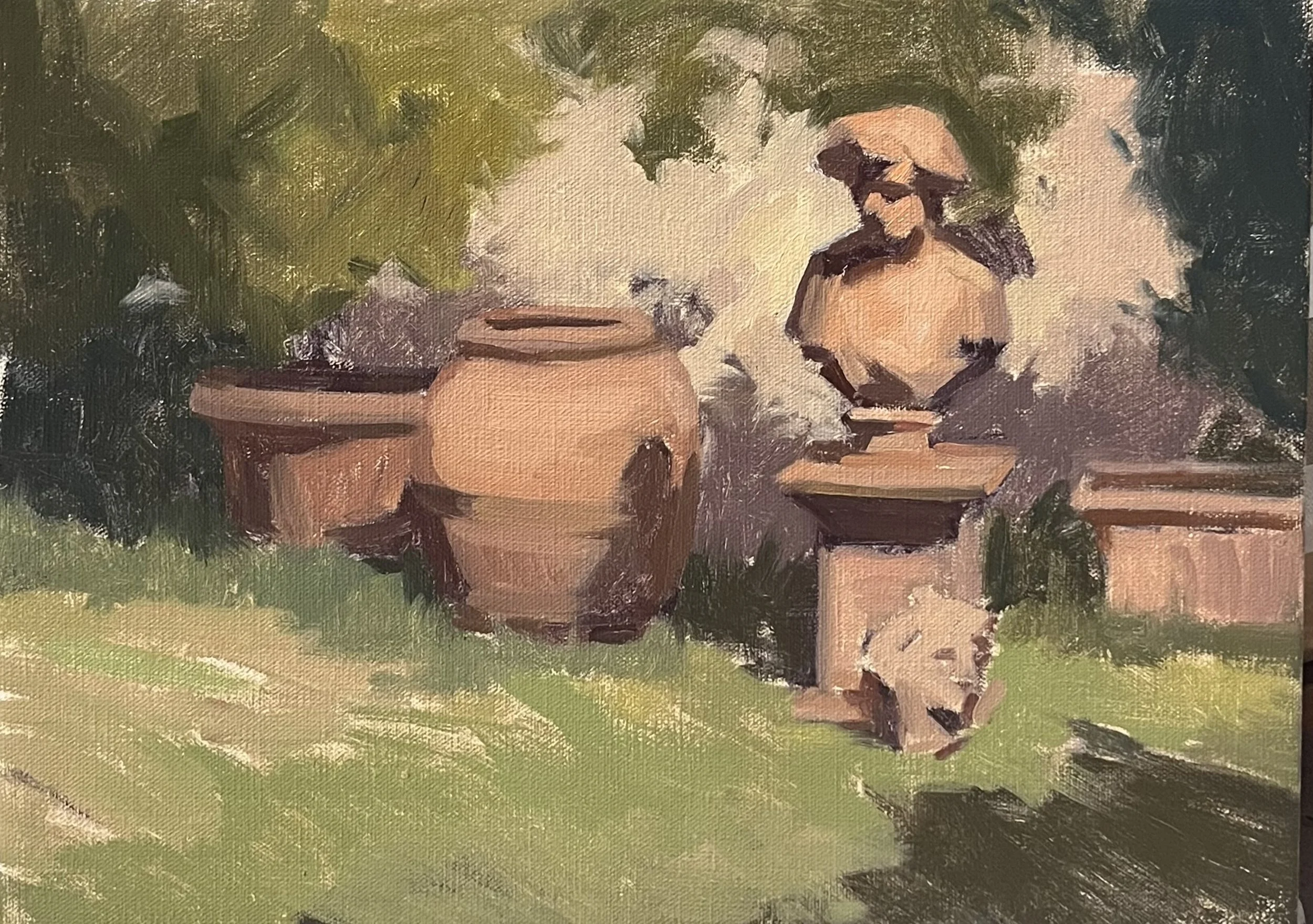 Studio Courtyard Study