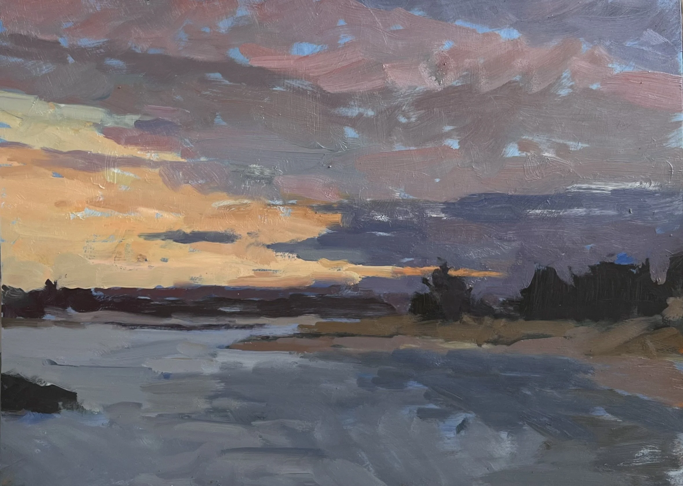 Sunset, Maidstone