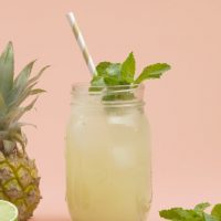  Pineapple Mint Mojito Mocktail 