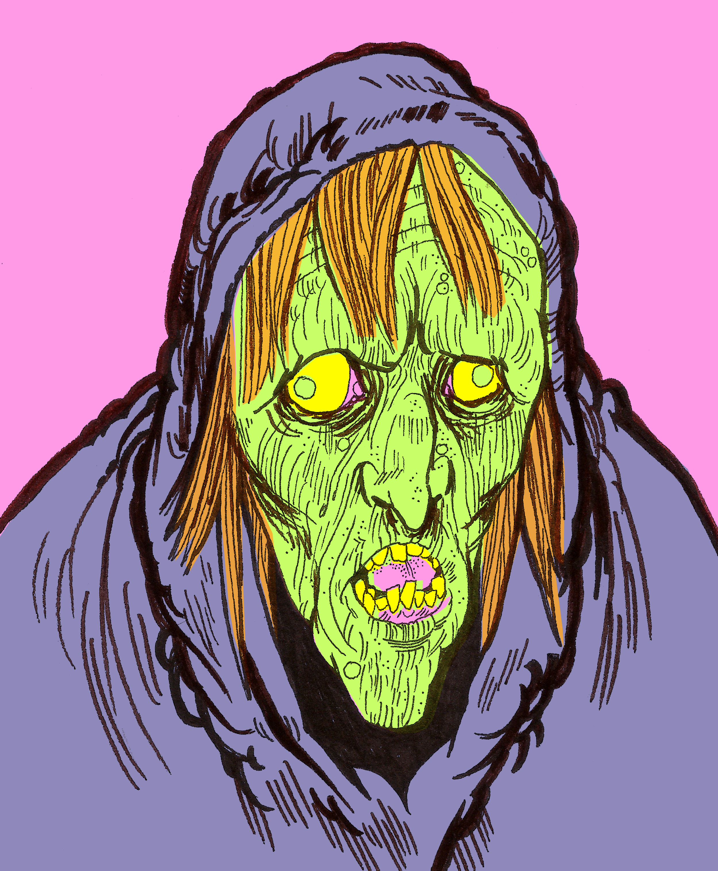 Cheap Halloween Decoration Inspired Witch , 2010