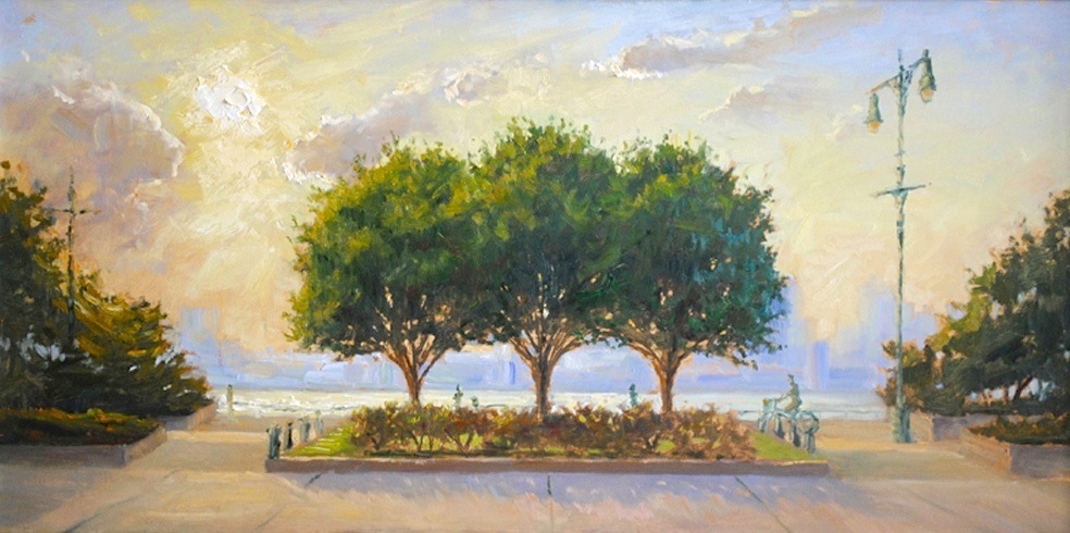 5.Three Trees In Pano 18 x 36, oil on canvas 2.jpg