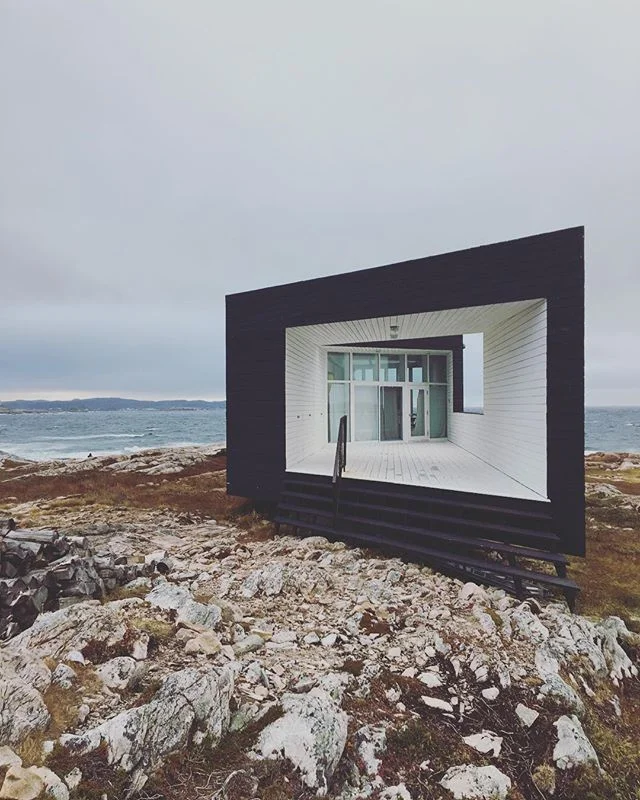 Long studio #Newfoundlandscape #newfoundland #ontheedge #studio #architecture