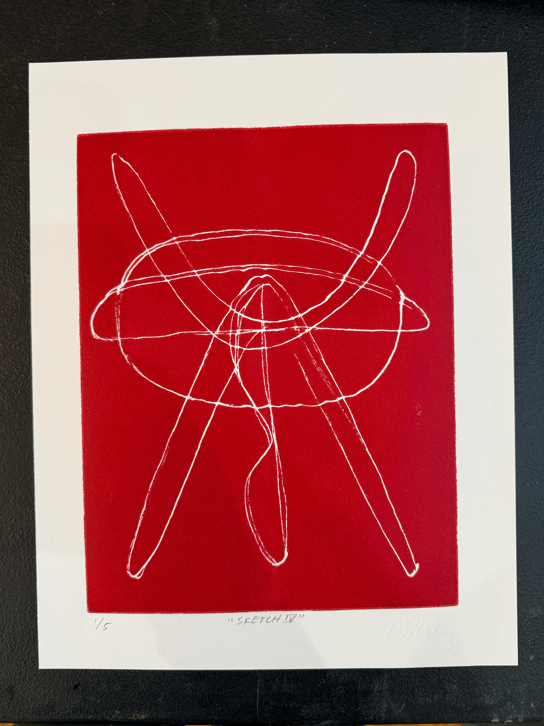 "Sketch IV" Print 2025