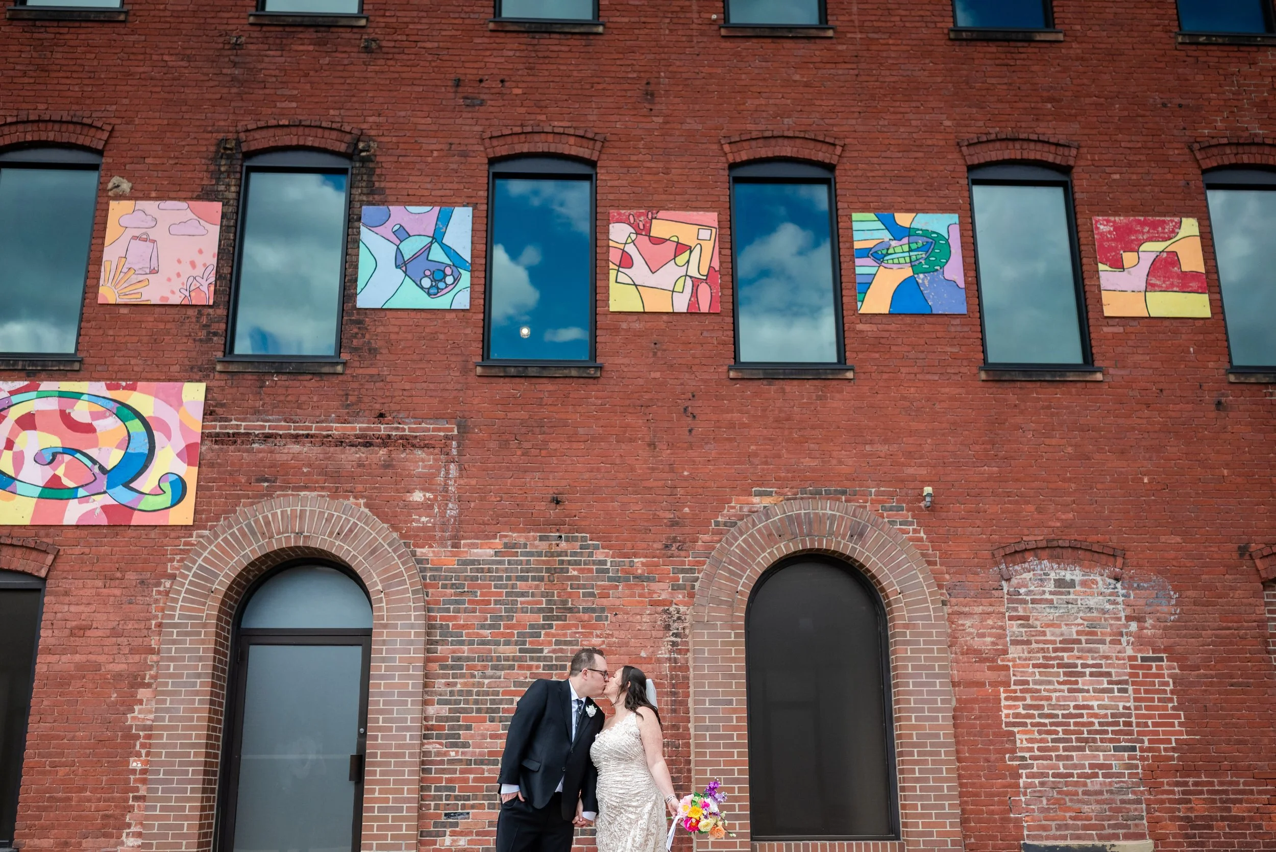 Davis square Somerville wedding photography