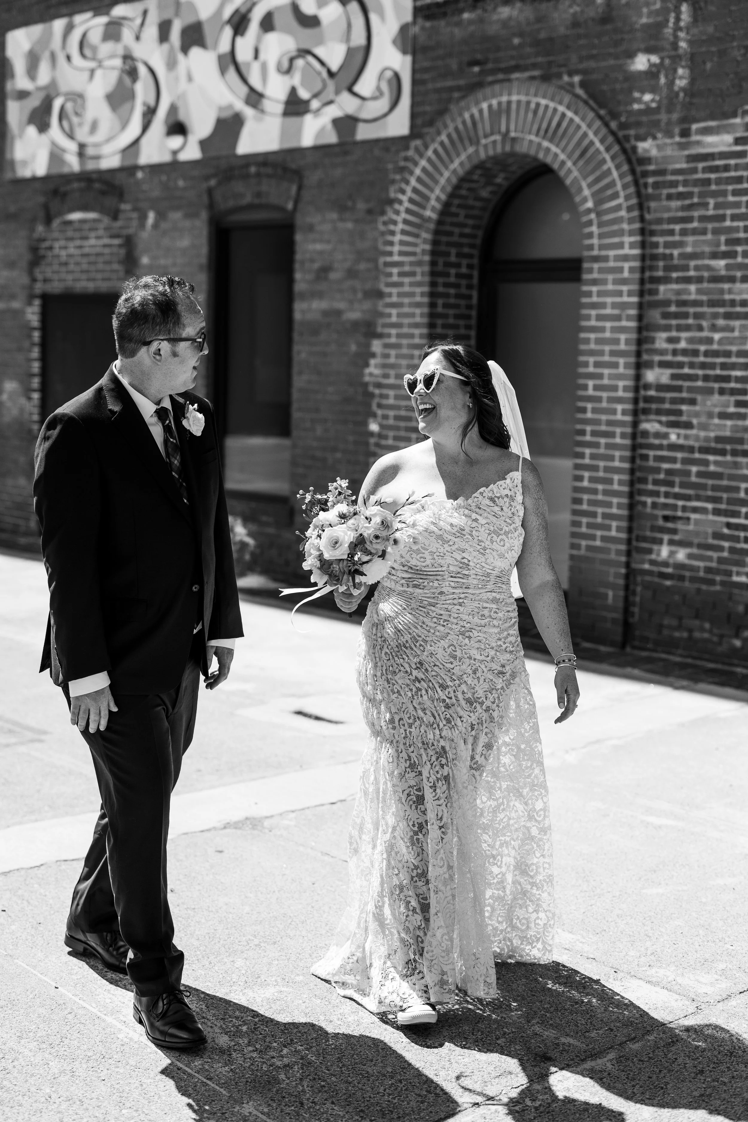 Somerville Davis Square Boston wedding photographer