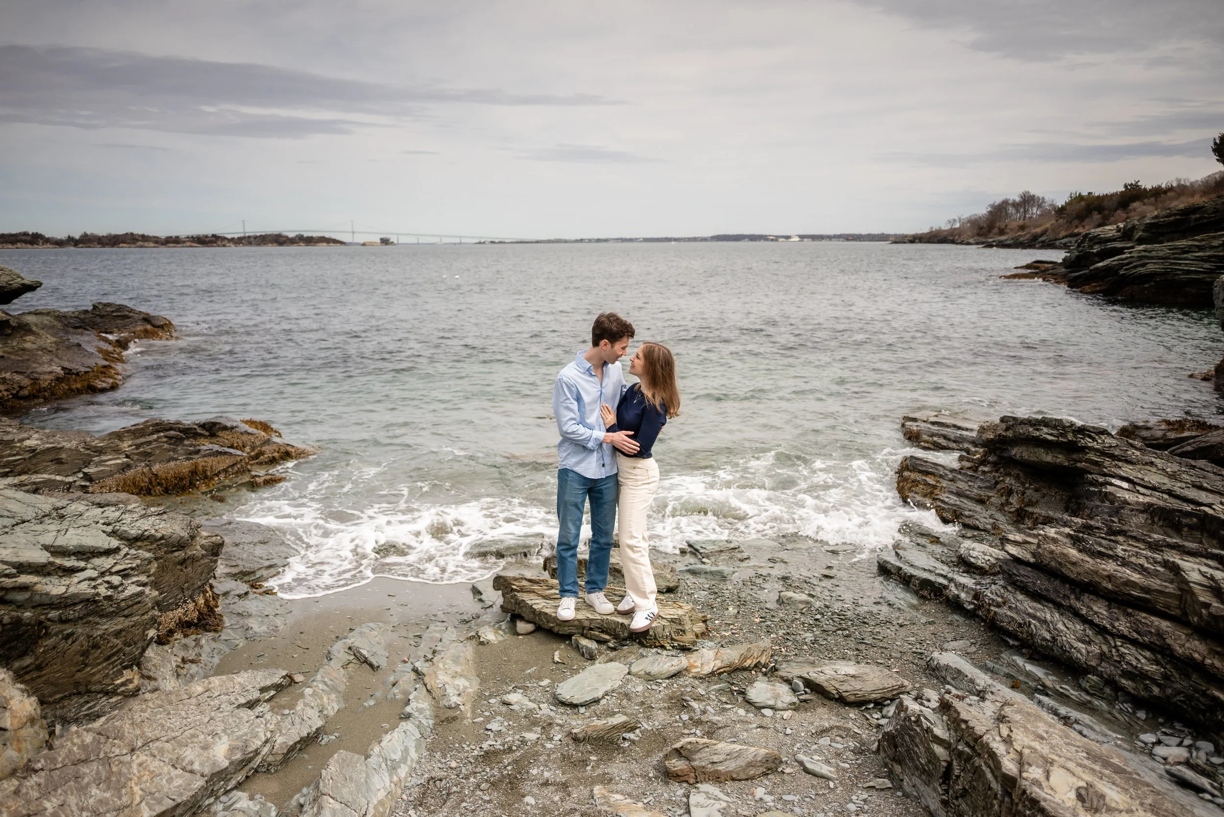 Castle Hill Newport Rhode Island proposal photographer