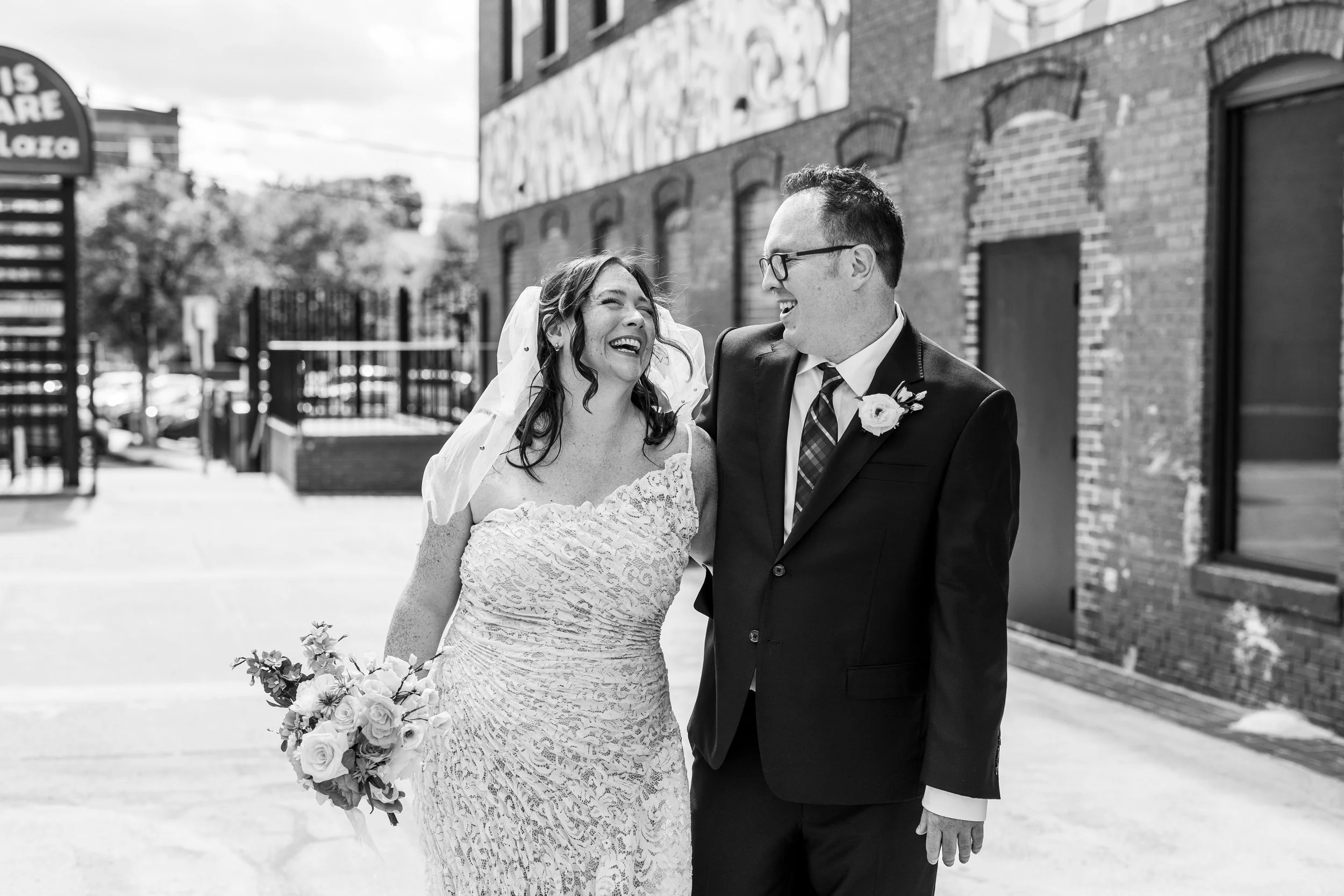 Somerville Davis Square wedding photography