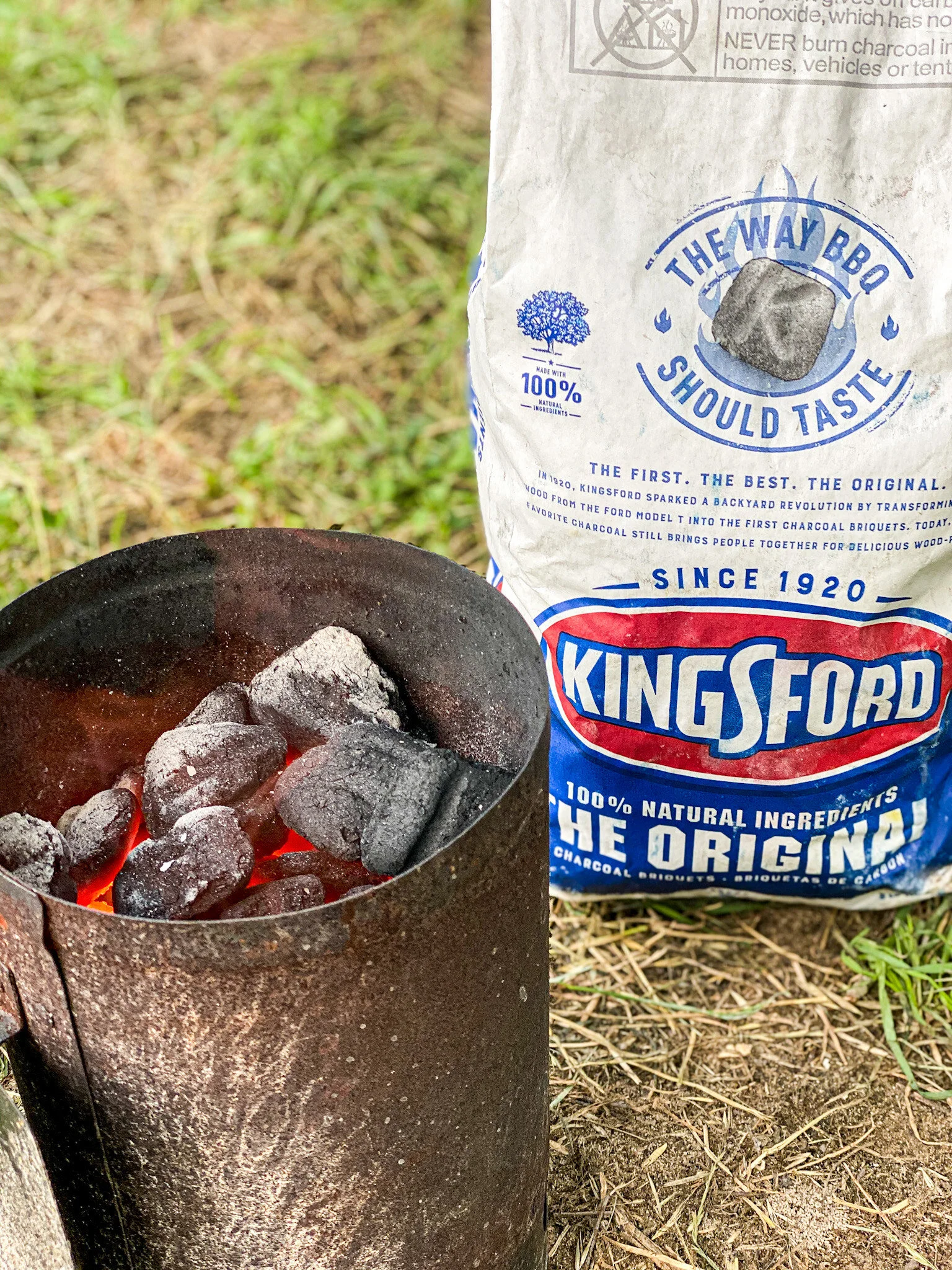 A Fan of the Fire with Kingsford Charcoal I Hill Country Homestead