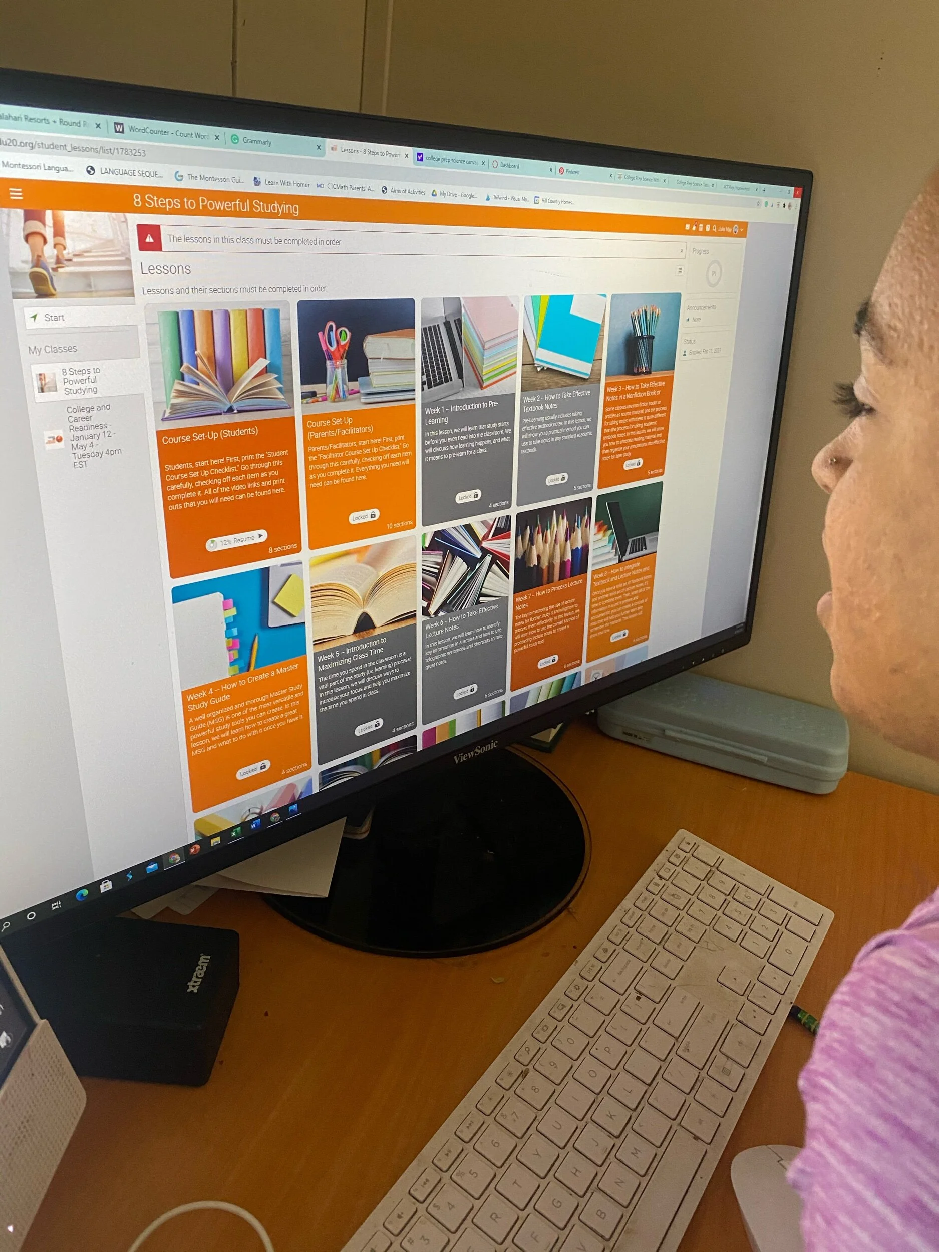 With assignment titles like financial literacy, check writing, intro to Stock Market, researching a company or university, financing a car,  and virtual career field trips I KNOW my girl is experiencing real-life first hand through Mr.D Math and the…