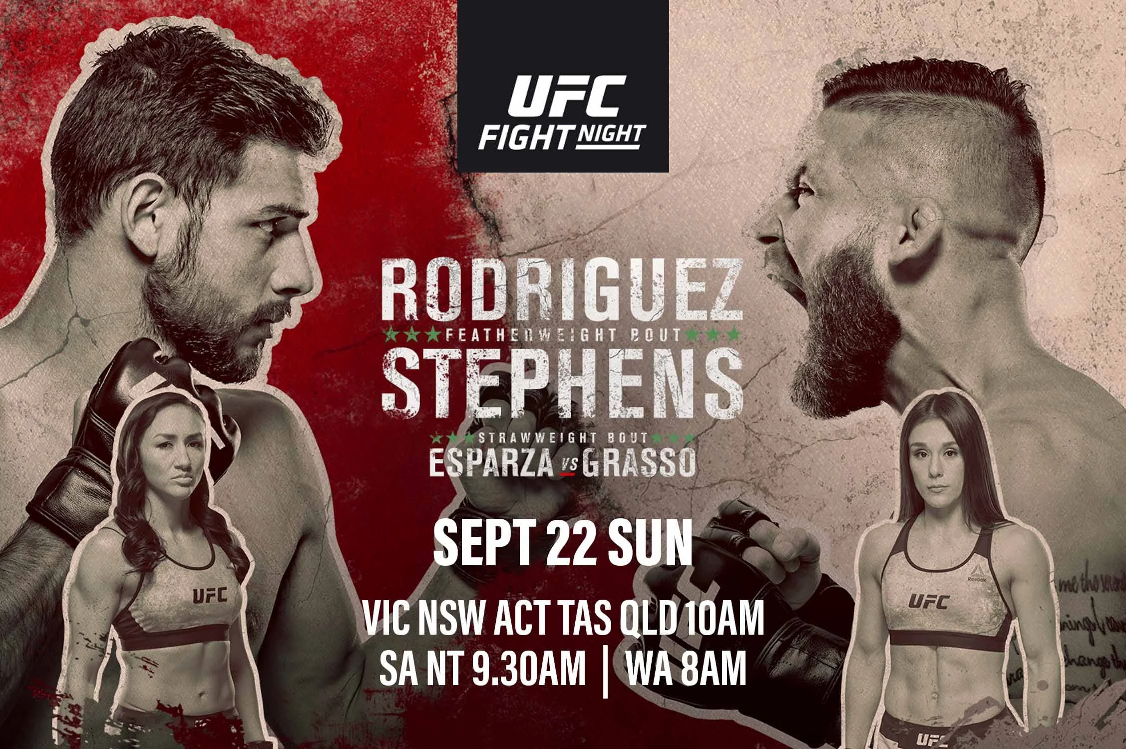 UFC FIGHT NIGHT: RODRIGUEZ VS STEPHENS