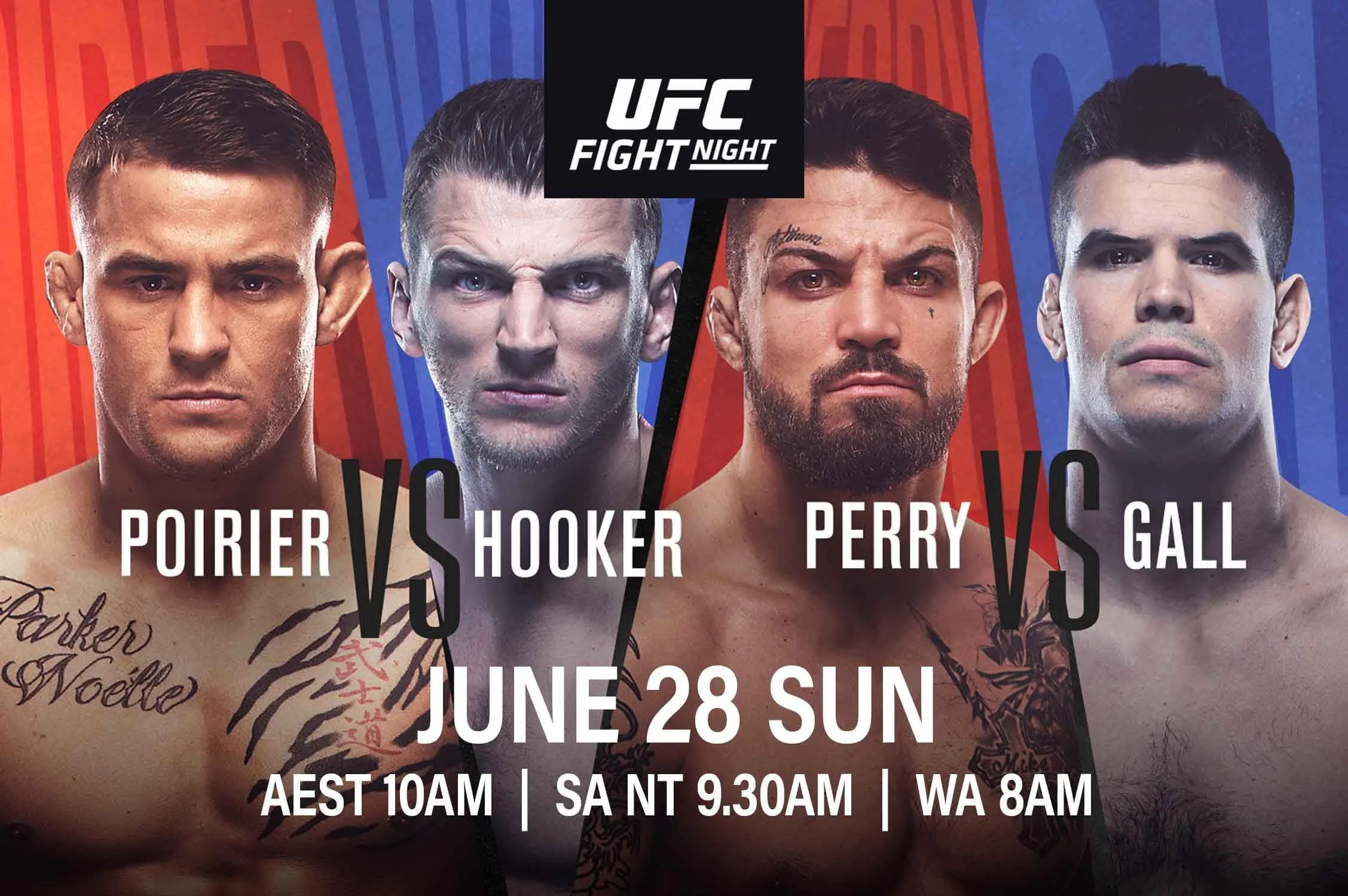 UFC Fight Night: Poirier vs Hooker