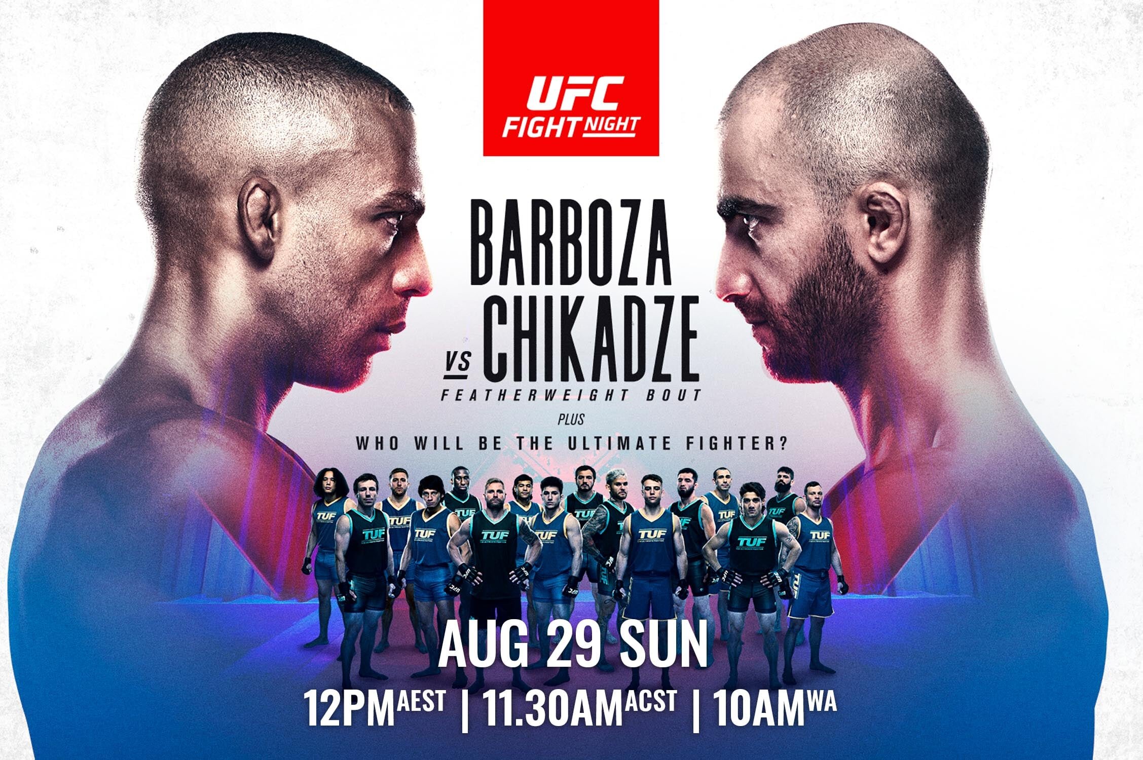 UFC Fight Night Barboza vs Chikadze Better at The Pub
