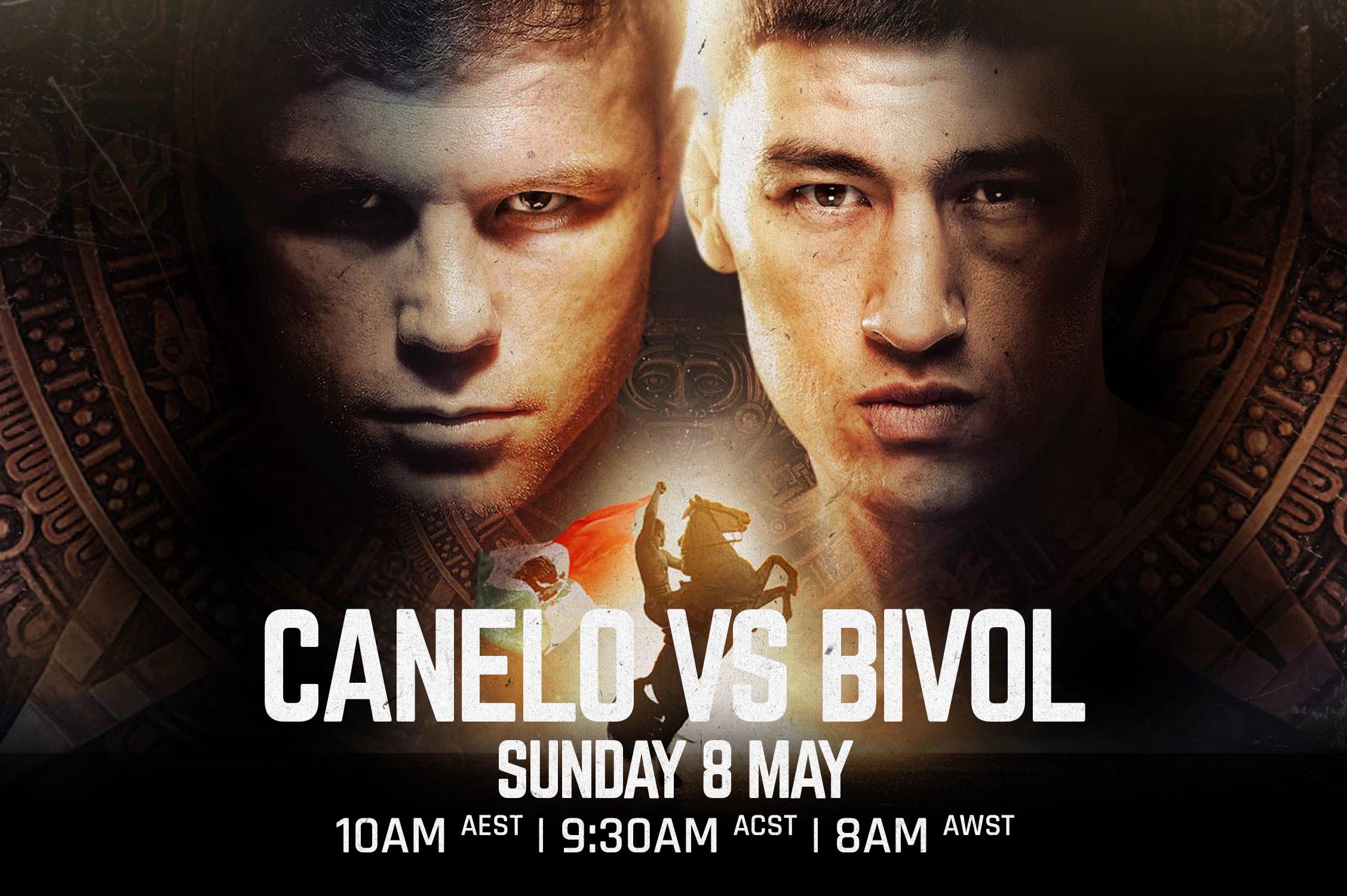 Canelo Alvarez Dimitry Bivol 2022 Fight Boxing Poster