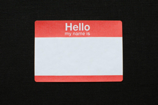 Guest Blog - What's in a Name?