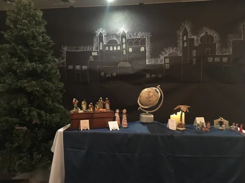 Cultural nativity scene