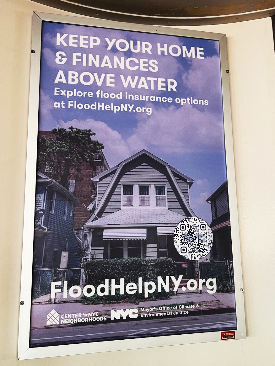 FloodHelpNY Out Of Home Advertising