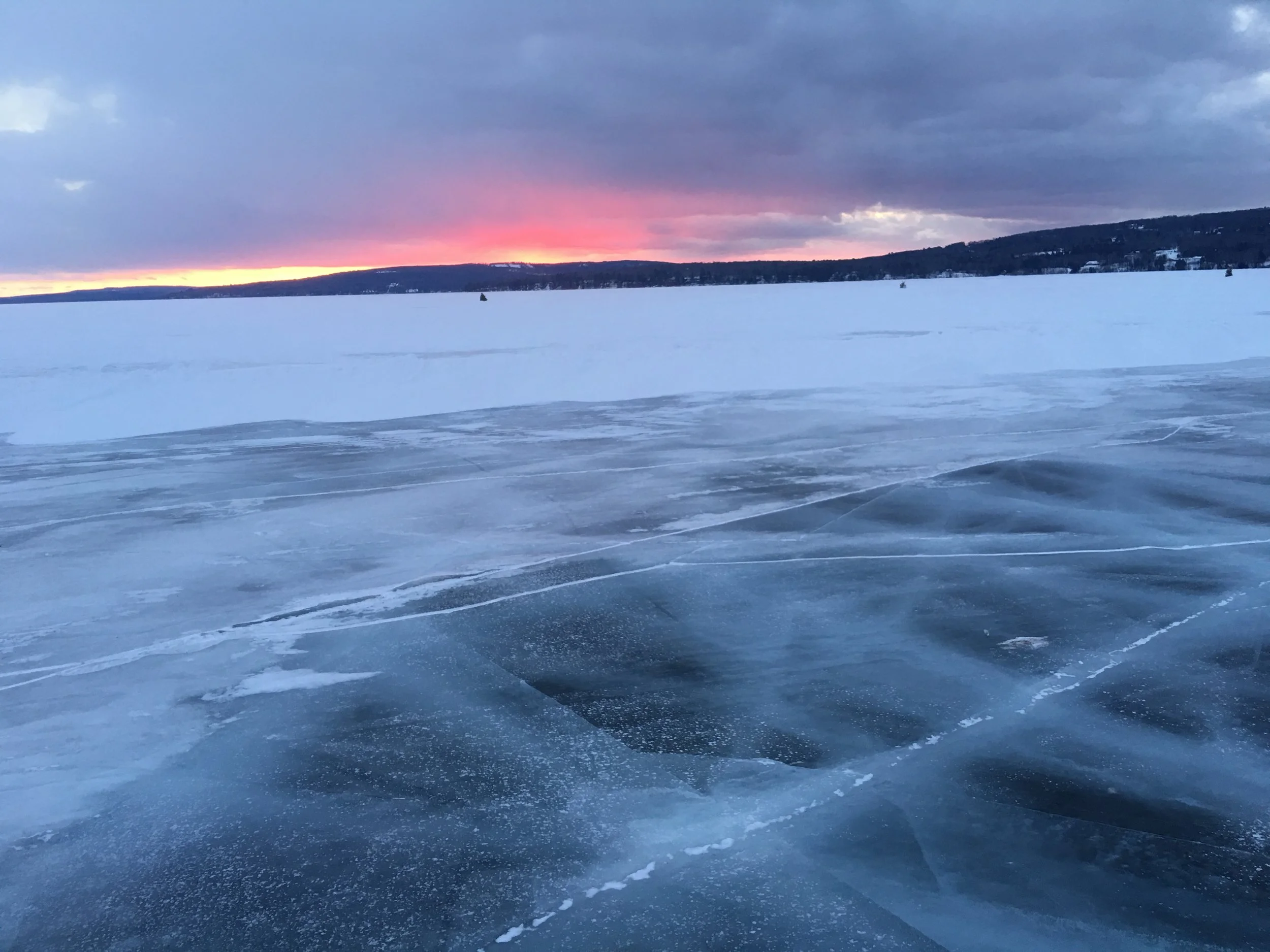 Two Winter Videos: Ice Road, Madeline Island & Marina Quiet Times