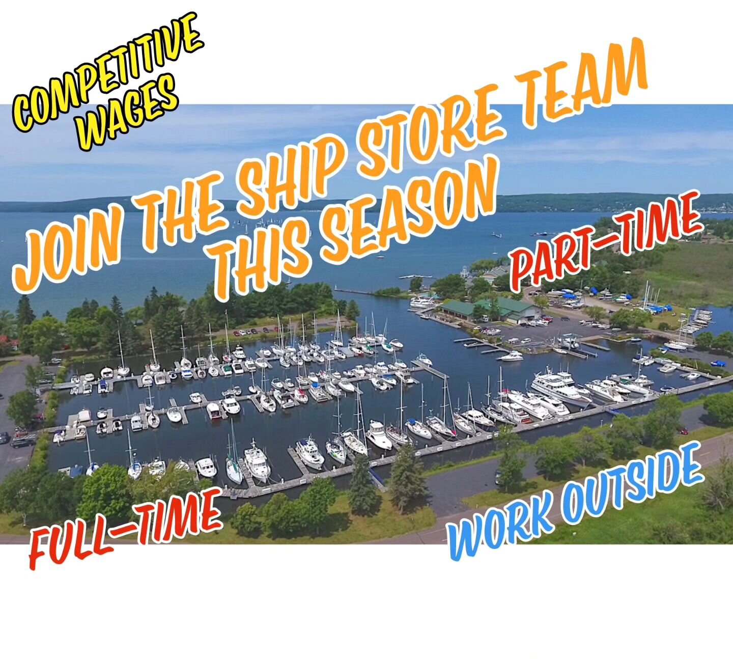 We are hiring a seasonal dock hand/store clerk! Memorial weekend through mid September (with some flexibility). No experience required! We will train!
The dockhand is responsible for assisting the marina team to provide &ldquo;Elite Fleet&rdquo; qual