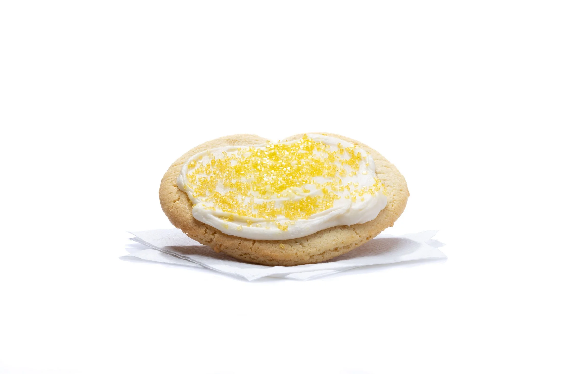 Lemon sprinkles cookie shot for Luv Cookies in Tumwater, WA