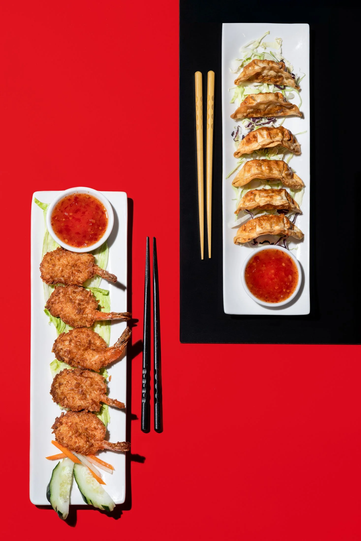 Styled food image by KewlTek Photography for Red Lantern in Yelm, WA