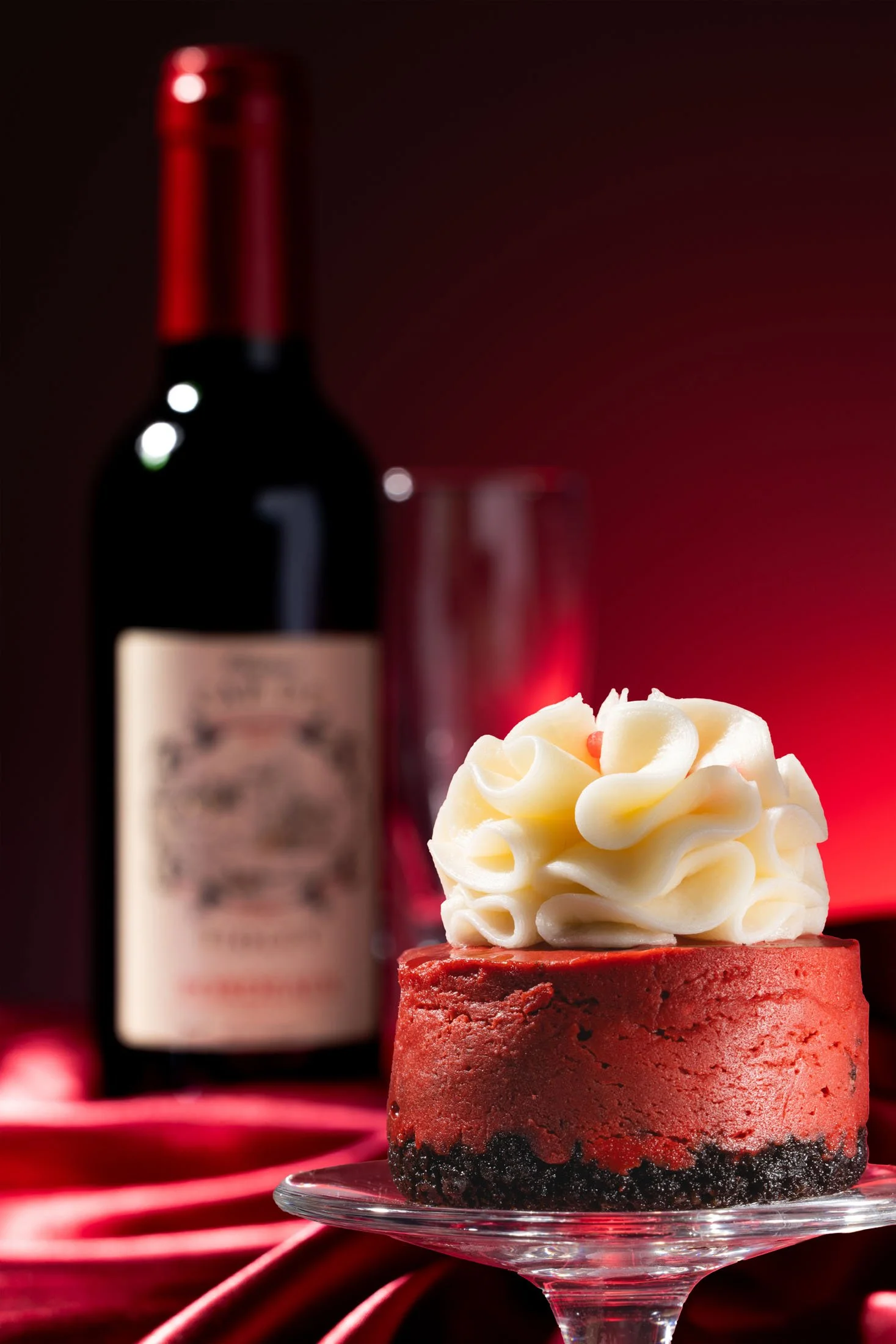 Red Velvet Mini Cheesecake from Teasecakes by Francesca
