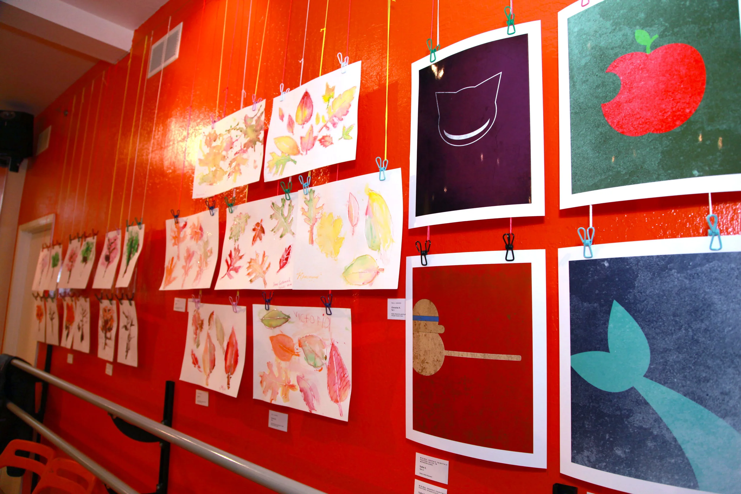 Yes Creative Lab's Fall Art Show: beautiful art and a fun family night out
