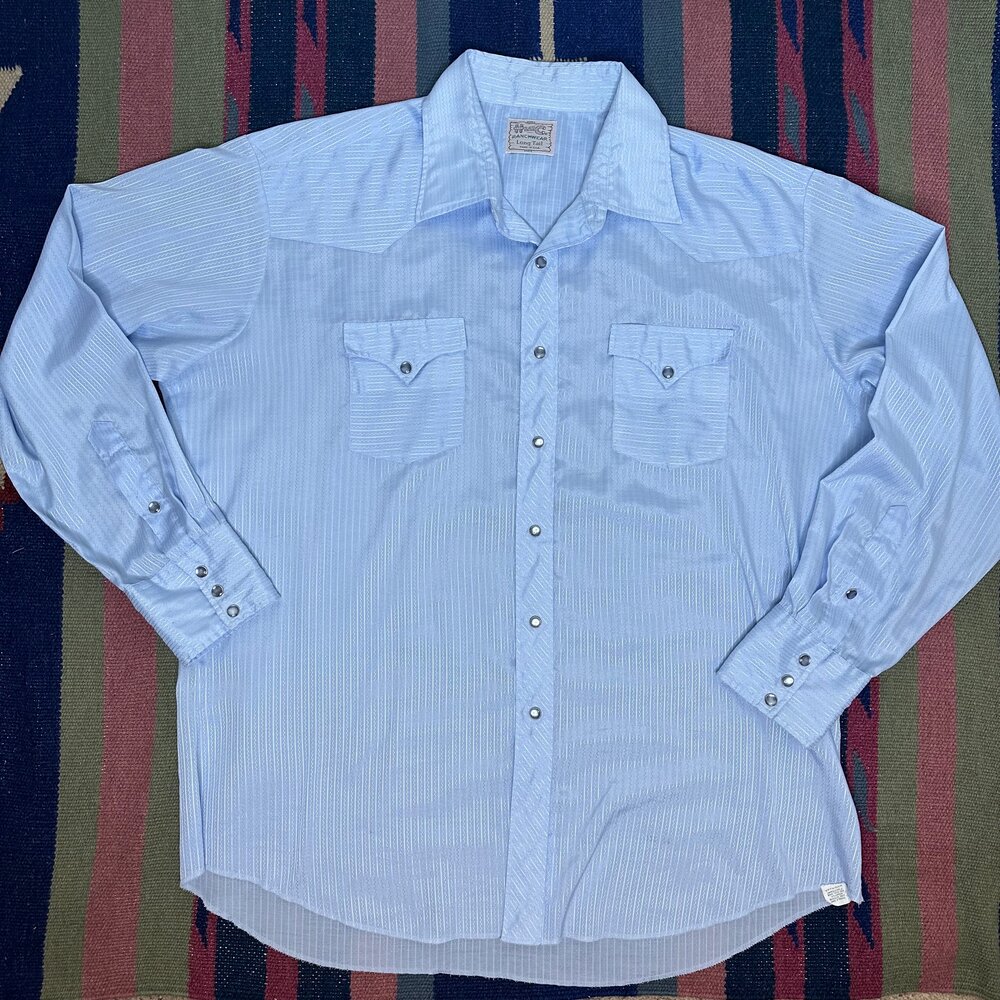 Pendleton western pearl snaps shirt XL – Vintage Sponsor
