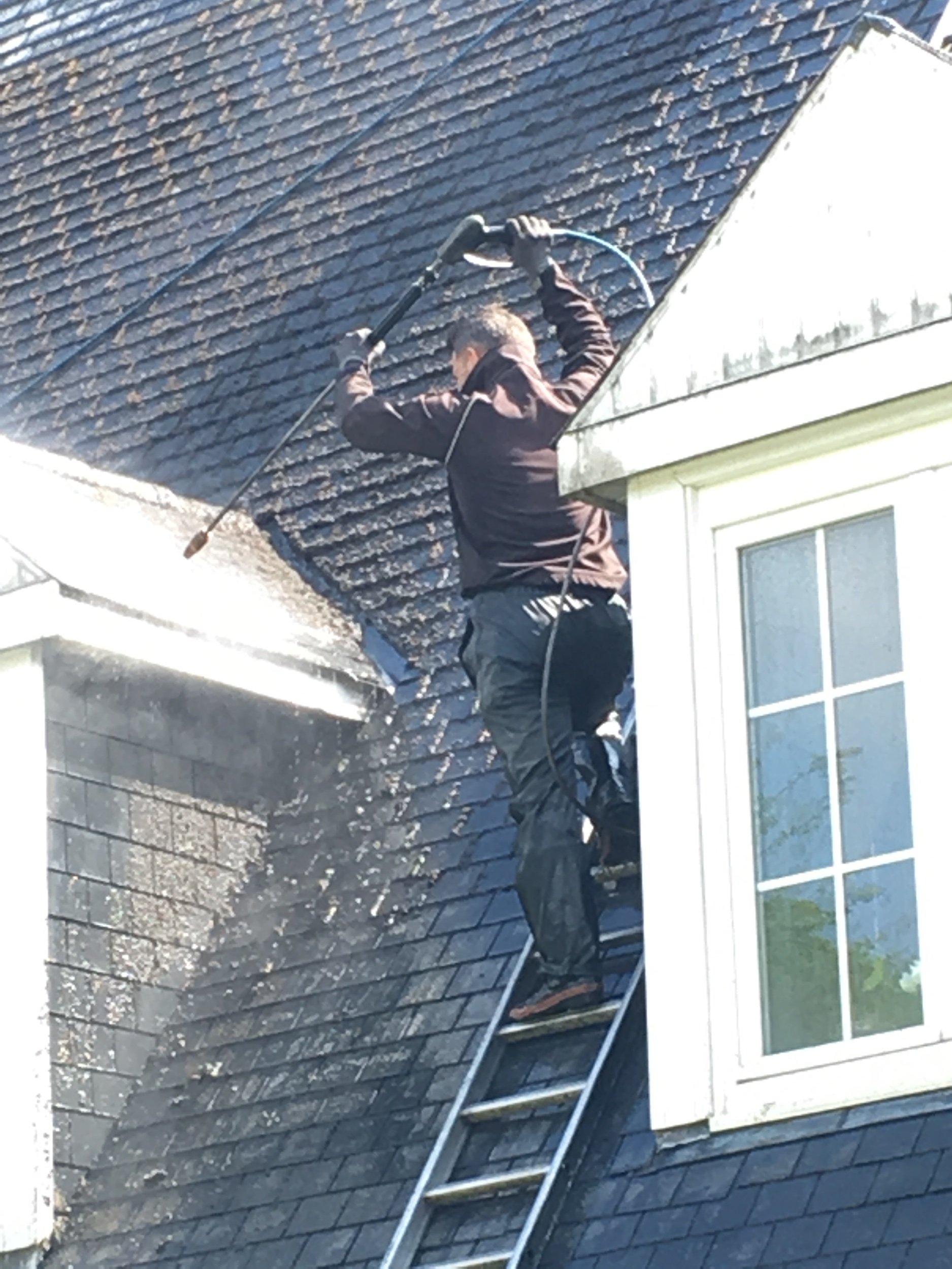 Reinigen dak