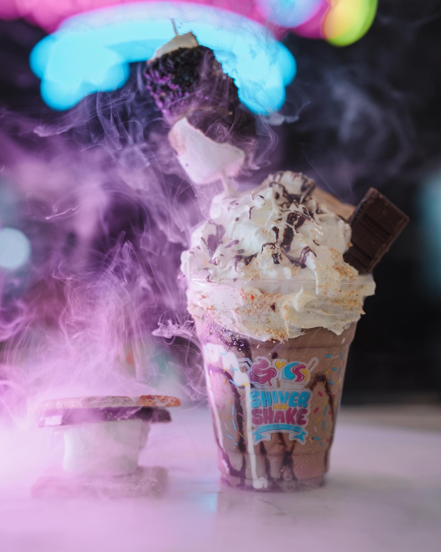 🔥🍫 Say hello to summer with our new S&rsquo;mores creations! 

🍫Our shake features Blue Bell premium chocolate ice cream blended to perfection to make the smoothest milkshake your taste buds have ever tried

❄️ Our shaved ice boasts the softest ic