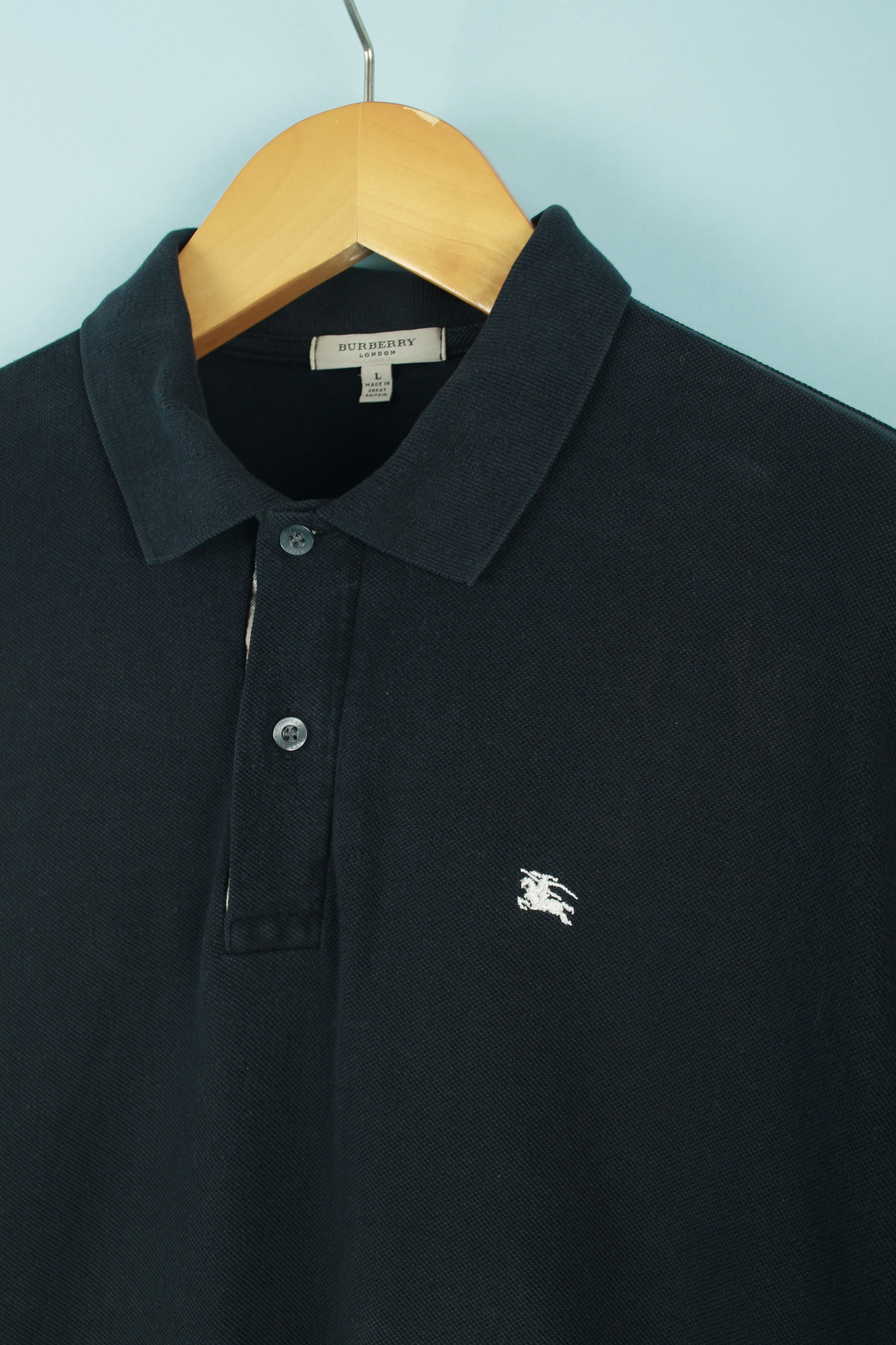 Burberry London pique polo shirt 