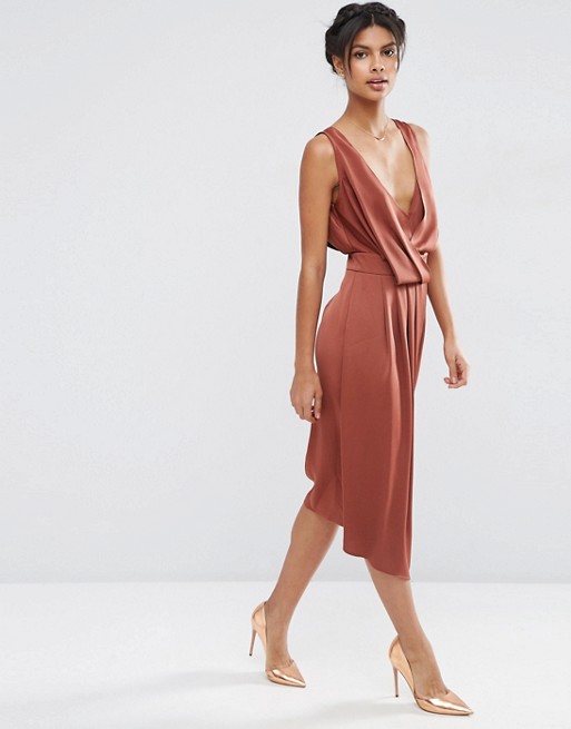 ASOS Drape Front Midi Dress with Cross Back Straps.jpg