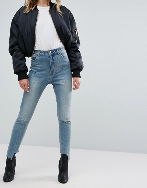 ASOS Cheap Monday High Rise Mom Jean with Stepped Hem.jpg