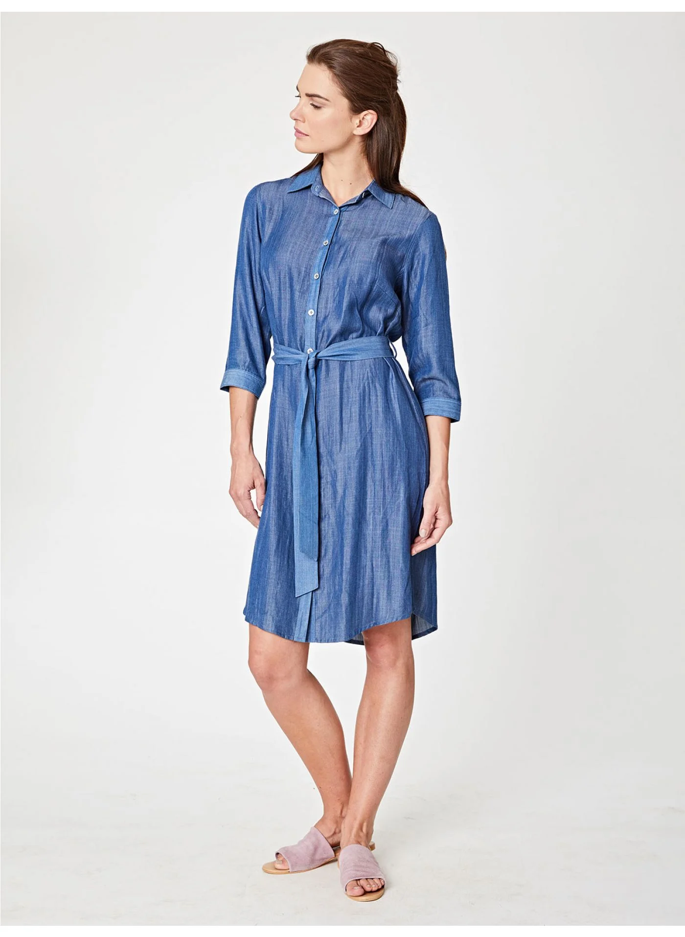 Thought Meena Chambray Shirt Dress.jpg