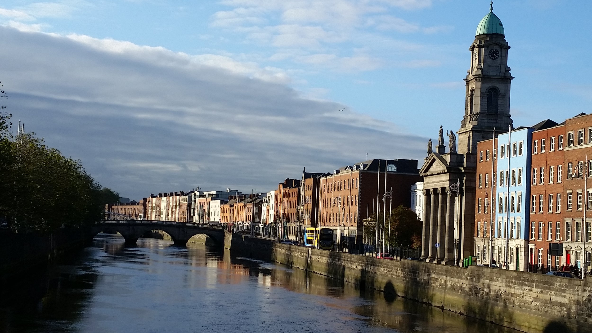 River Liffey central Dublin