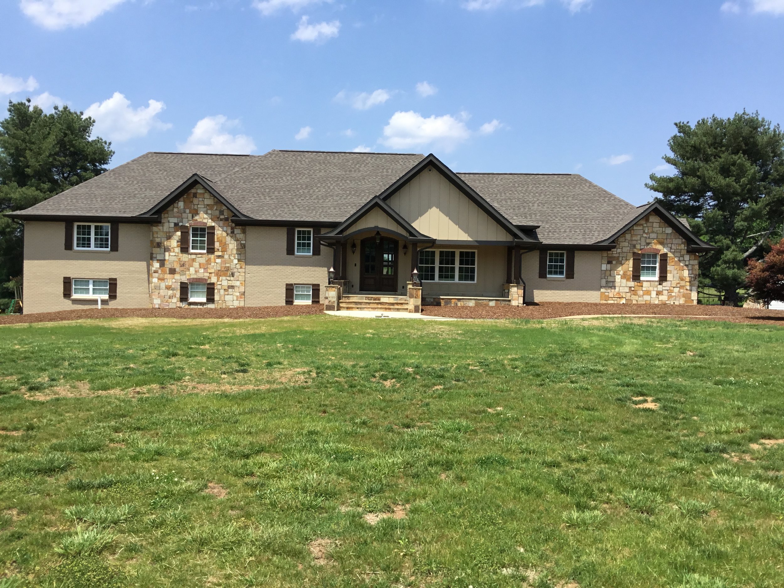 Exterior after
