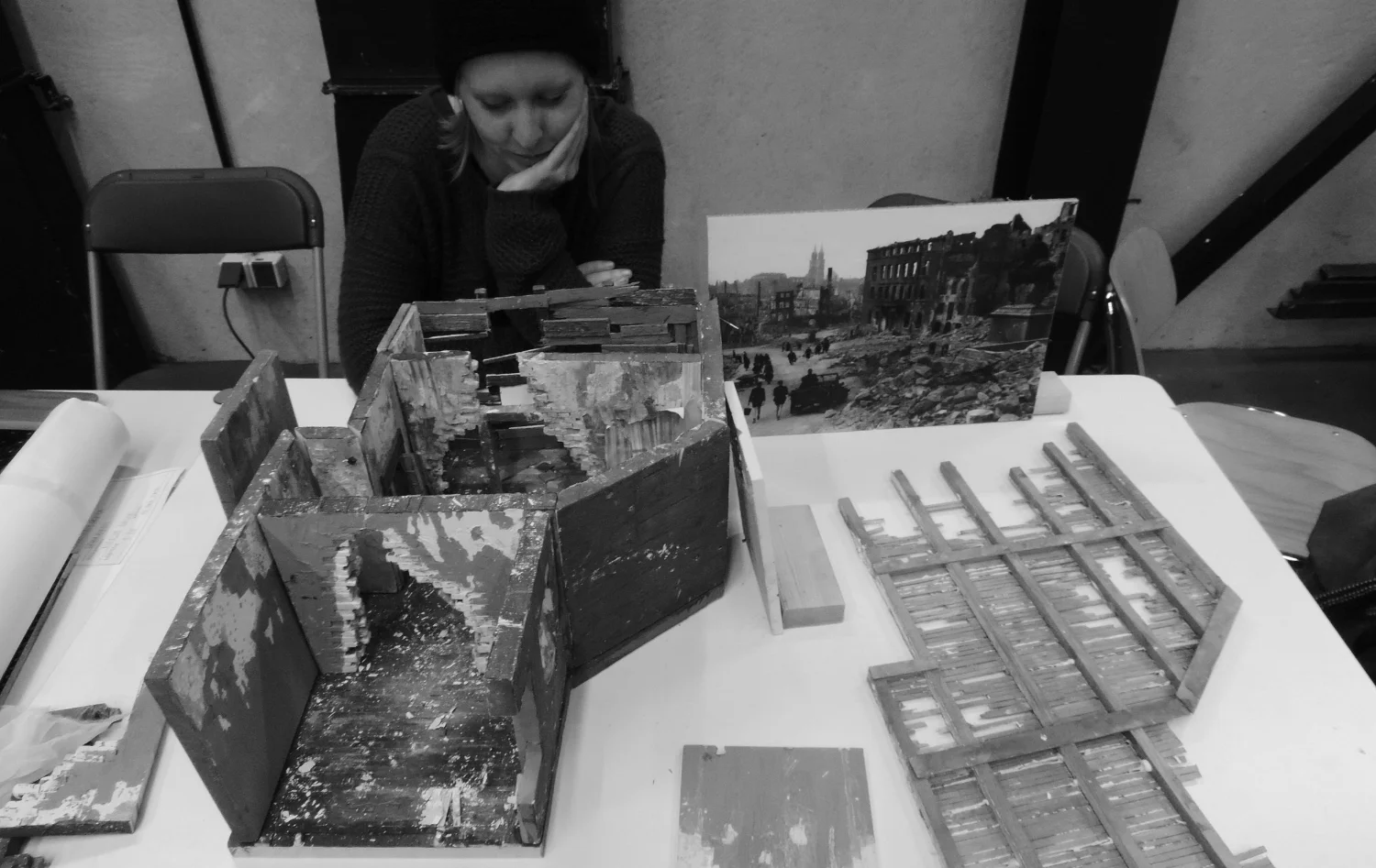 finished film model set