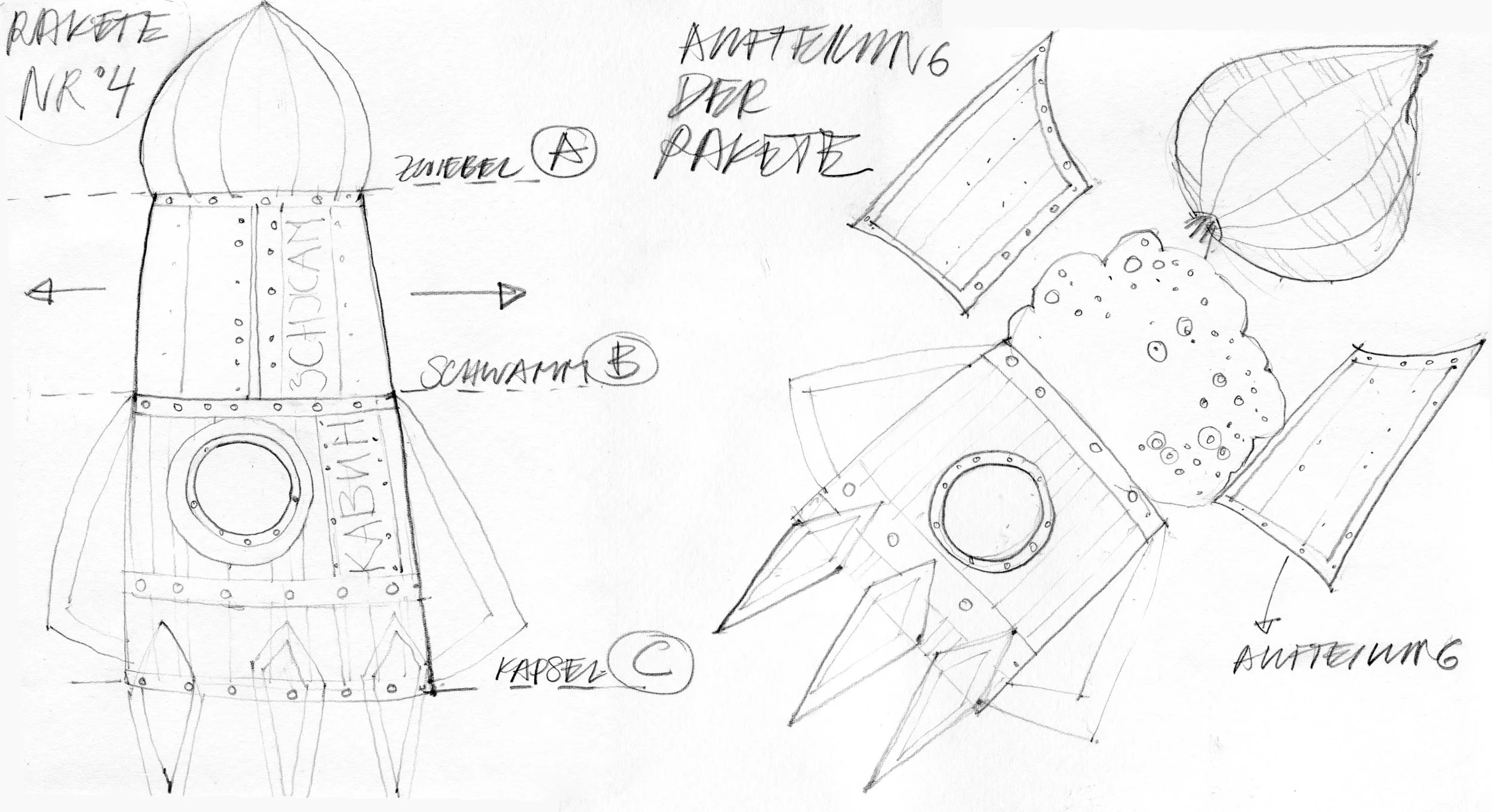  first sketches&nbsp; 