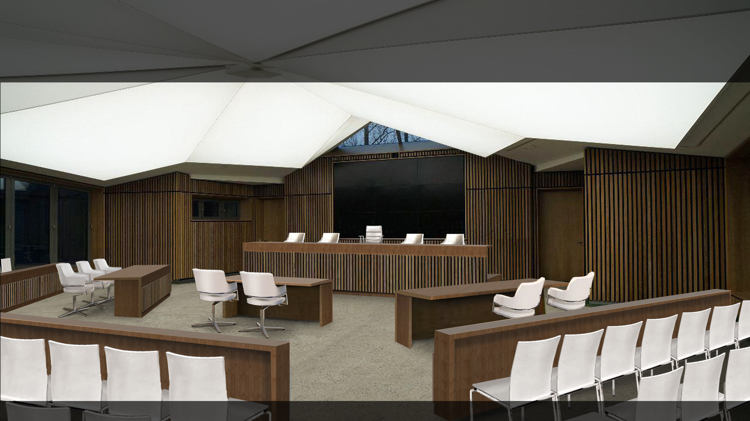 I designed the court law. 