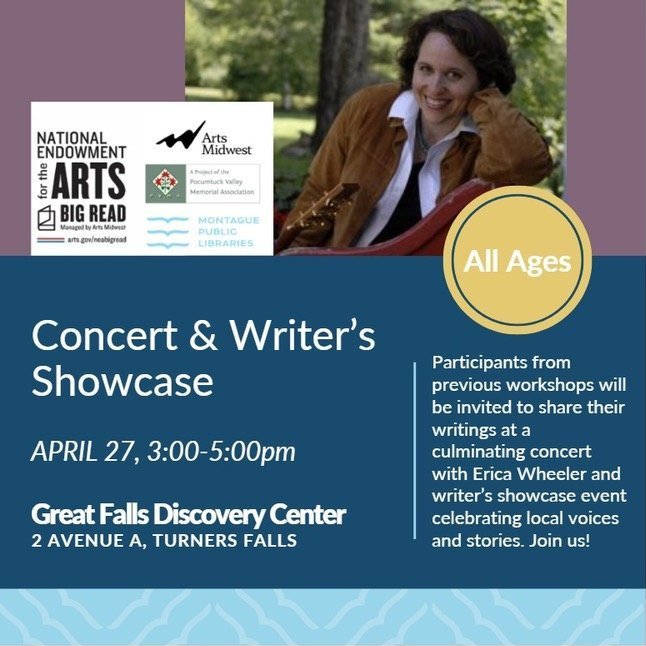 Where We Live: Sense of Place Concert and Writers Showcase, Turner's Falls, MA