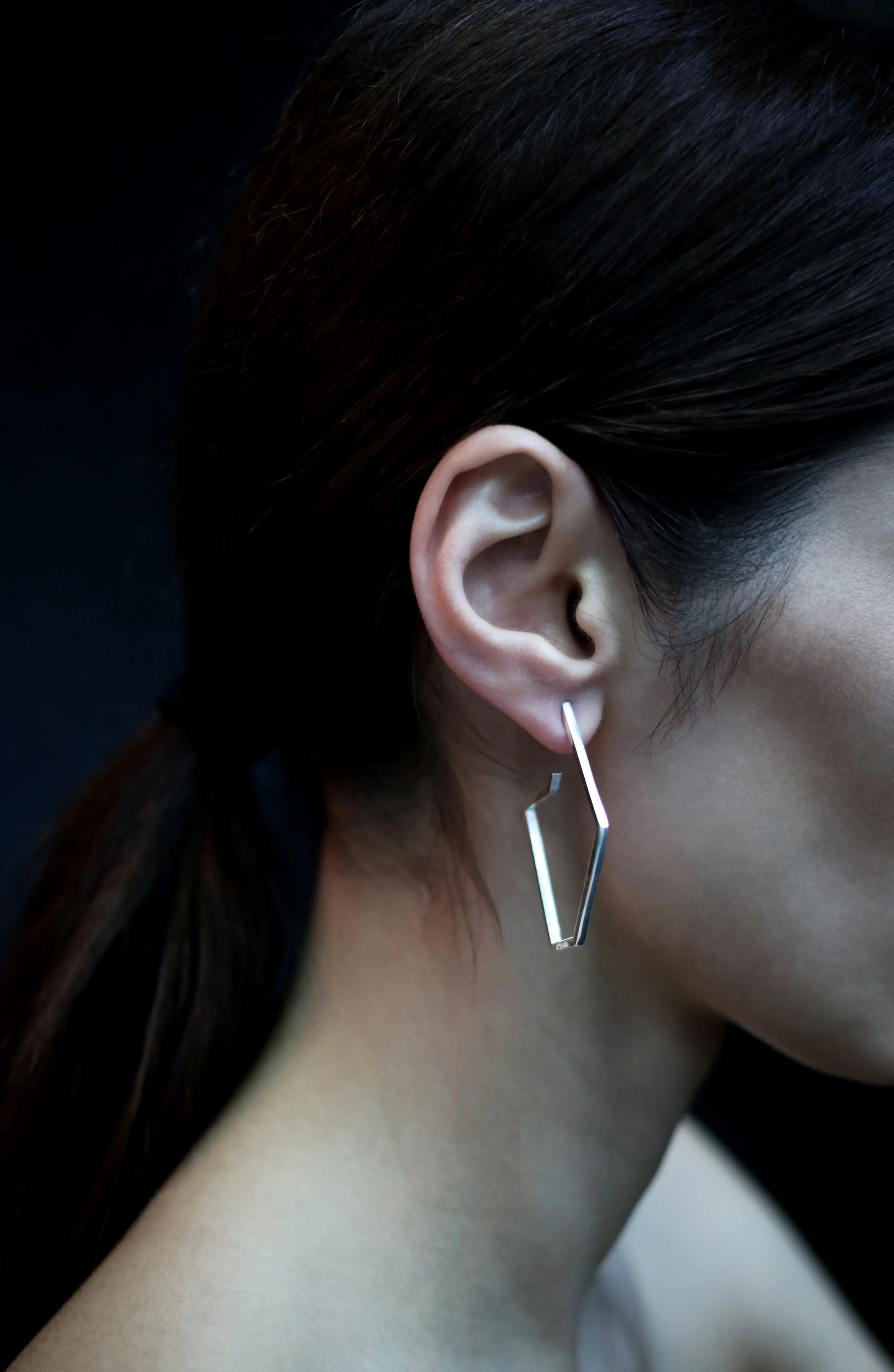 The 'SITARA' hoops • silver